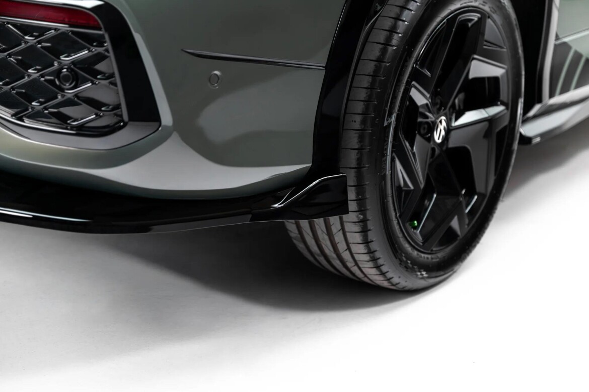 Diffusor RACE passend für VW Tayron R-Line Mk1 schwarz Hochglanz