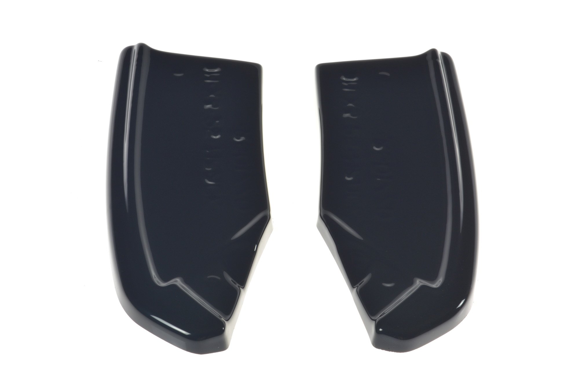 Heck Ansatz Flaps Diffusor für BMW X3 F25 M-Paket Facelift Carbon Look