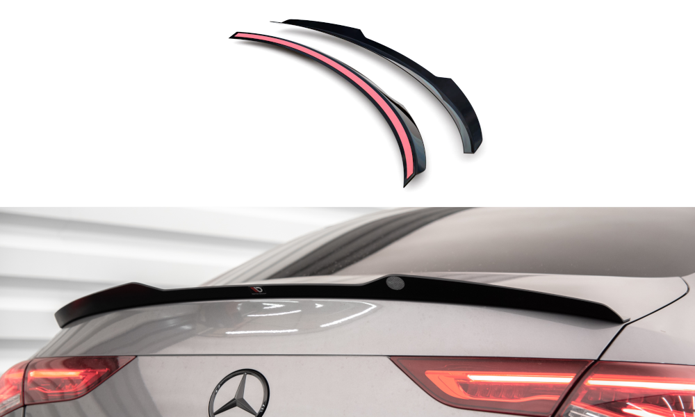Heckspoiler Lippe V.1 für Mercedes-Benz CLA Coupe C118 schwarz Hochglanz