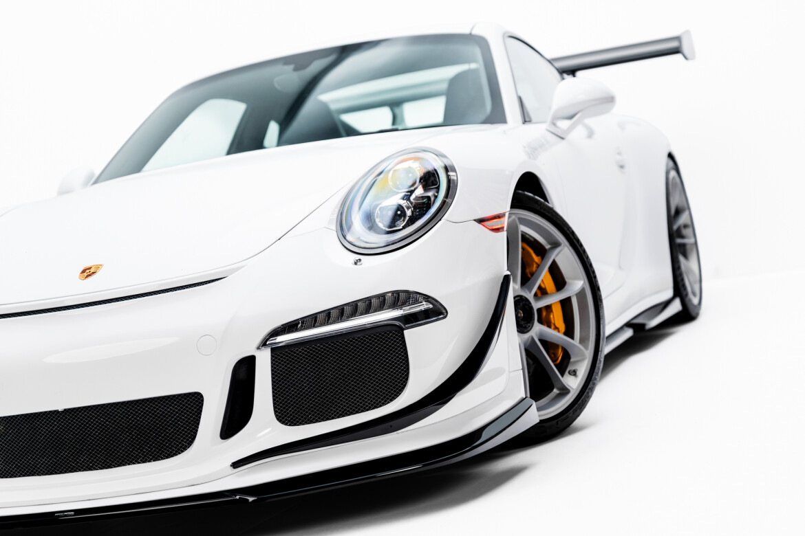 Frontlippe passend für Porsche 911 GT3 991 schwarz Hochglanz