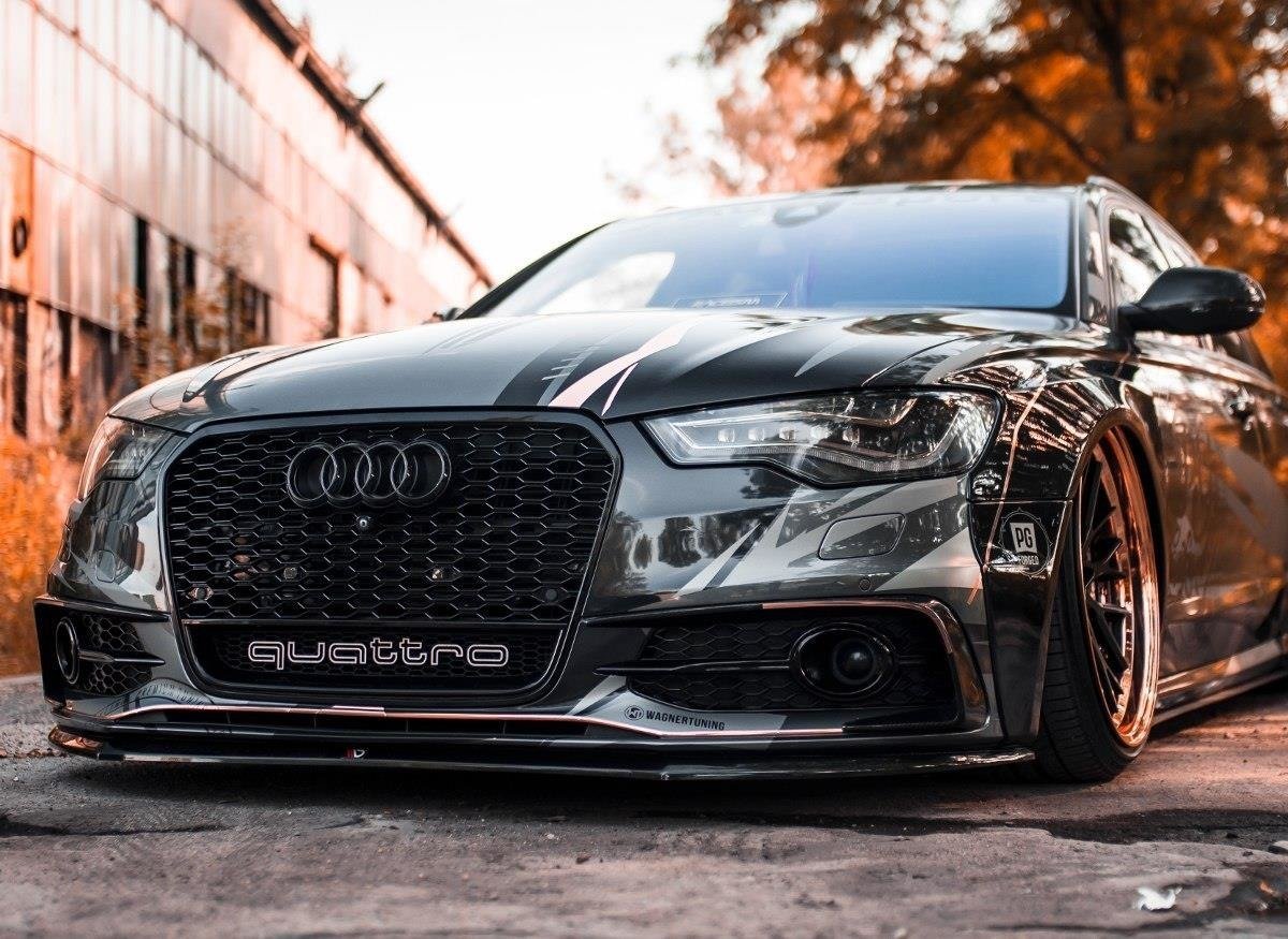 Nebelleuchten Abdeckung für Audi S6 / A6 S-Line C7