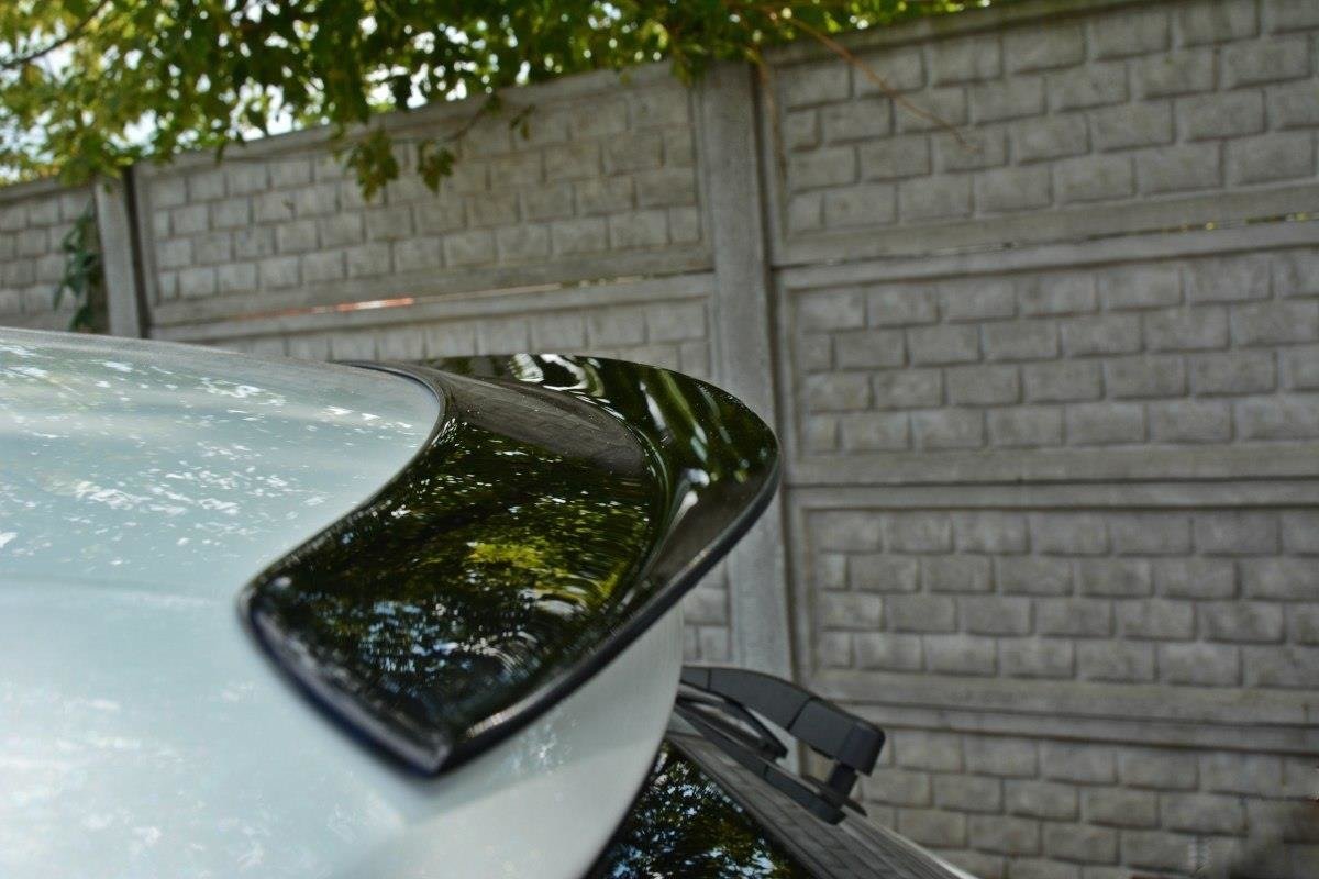 Spoiler CAP für Renault Megane Hatchback MK4 schwarz Hochglanz