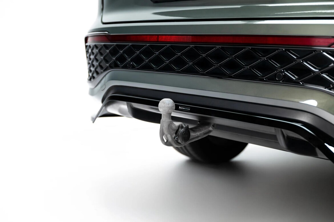 Diffusor RACE passend für VW Tayron R-Line Mk1 schwarz Hochglanz