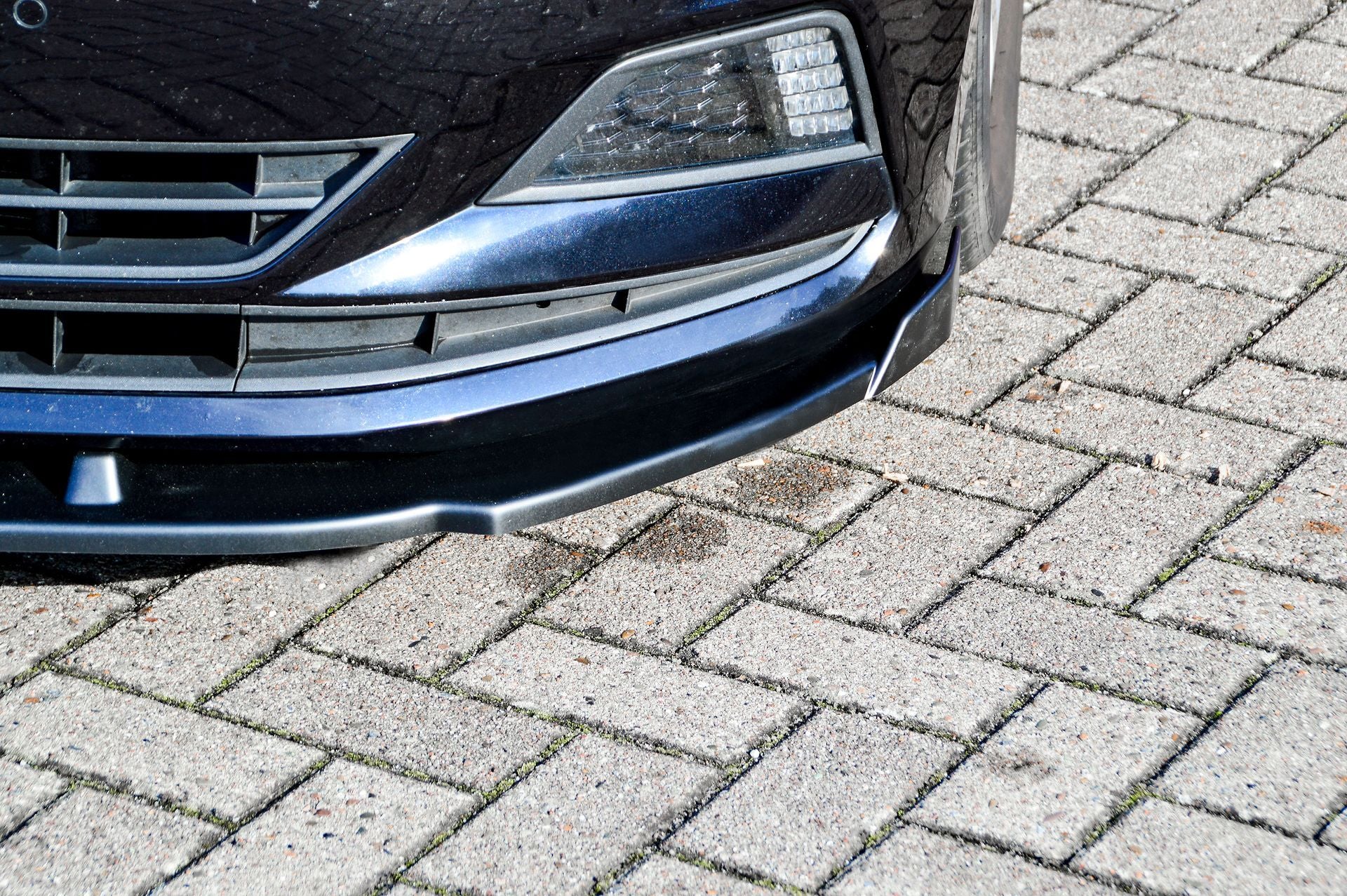 Spoilerschwert Cuplippe V2 mit Wings für VW Polo 6 2G Carbon Optik