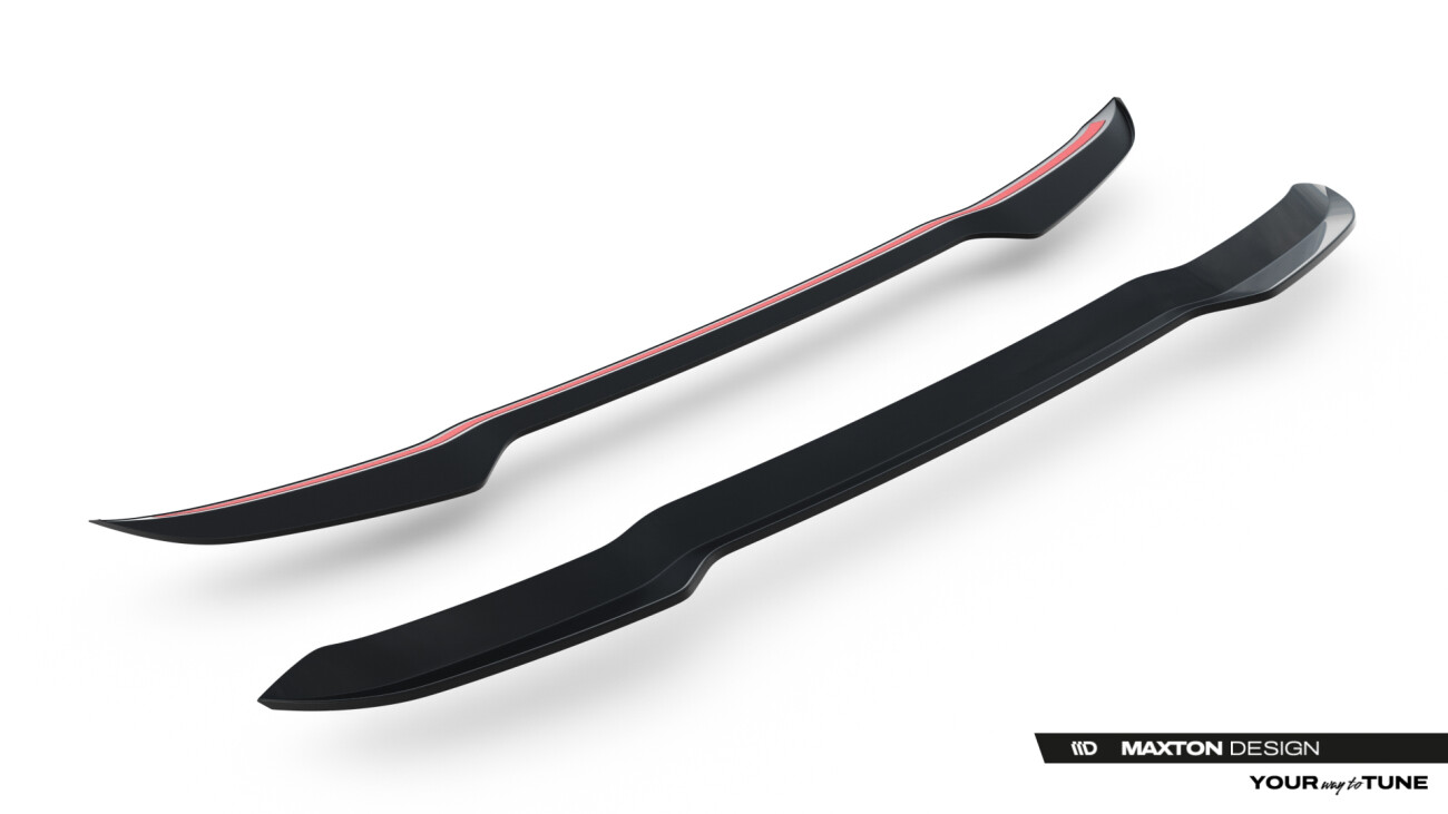 Oberer Heckspoiler Lippe passend für Audi SQ5 / Q5 S-Line Sportback Mk3 schwarz Hochglanz