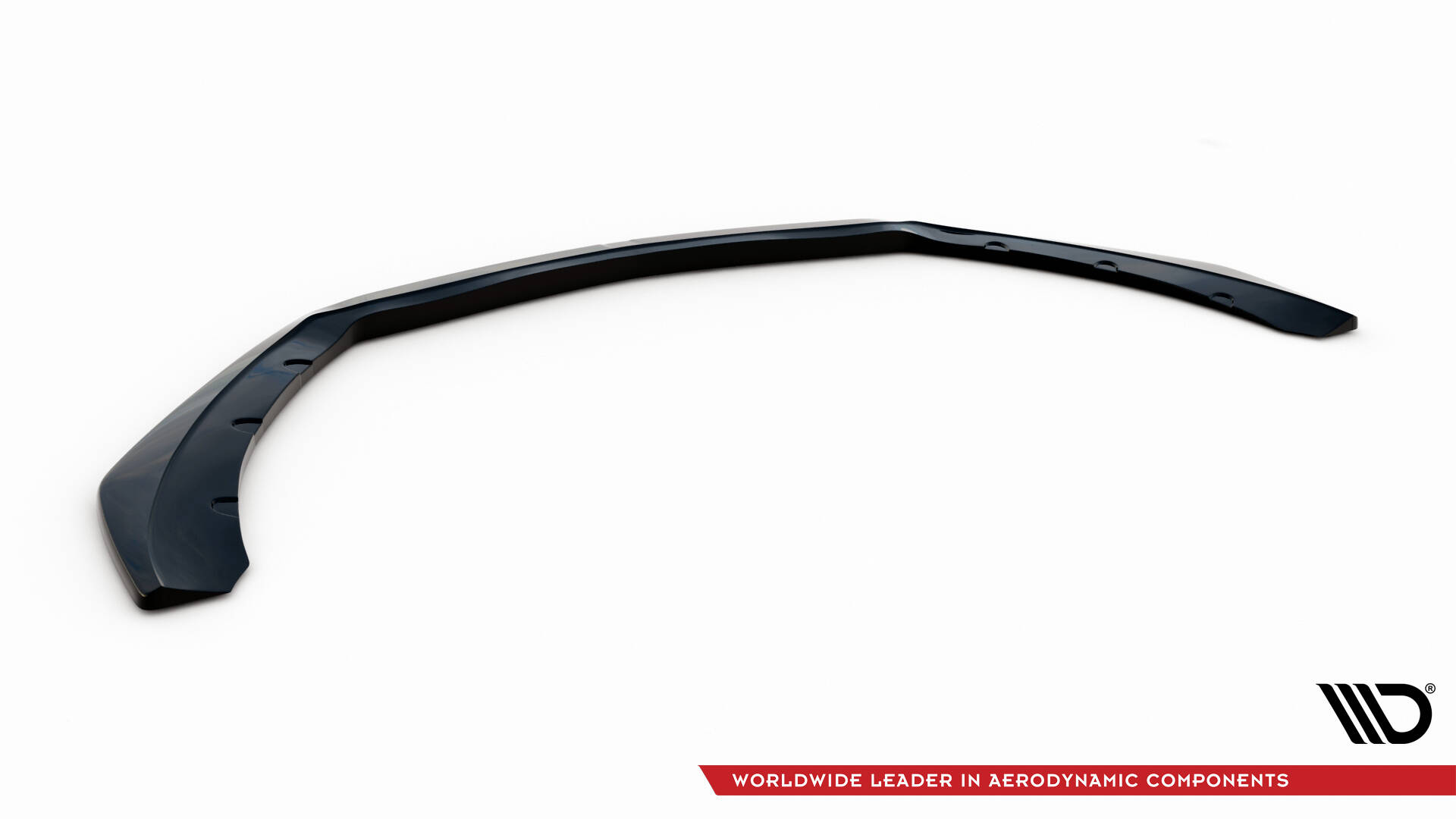 Street+ Spoilerlippe Front Ansatz passend für Ford Mustang GT Mk6 schwarz Hochglanz