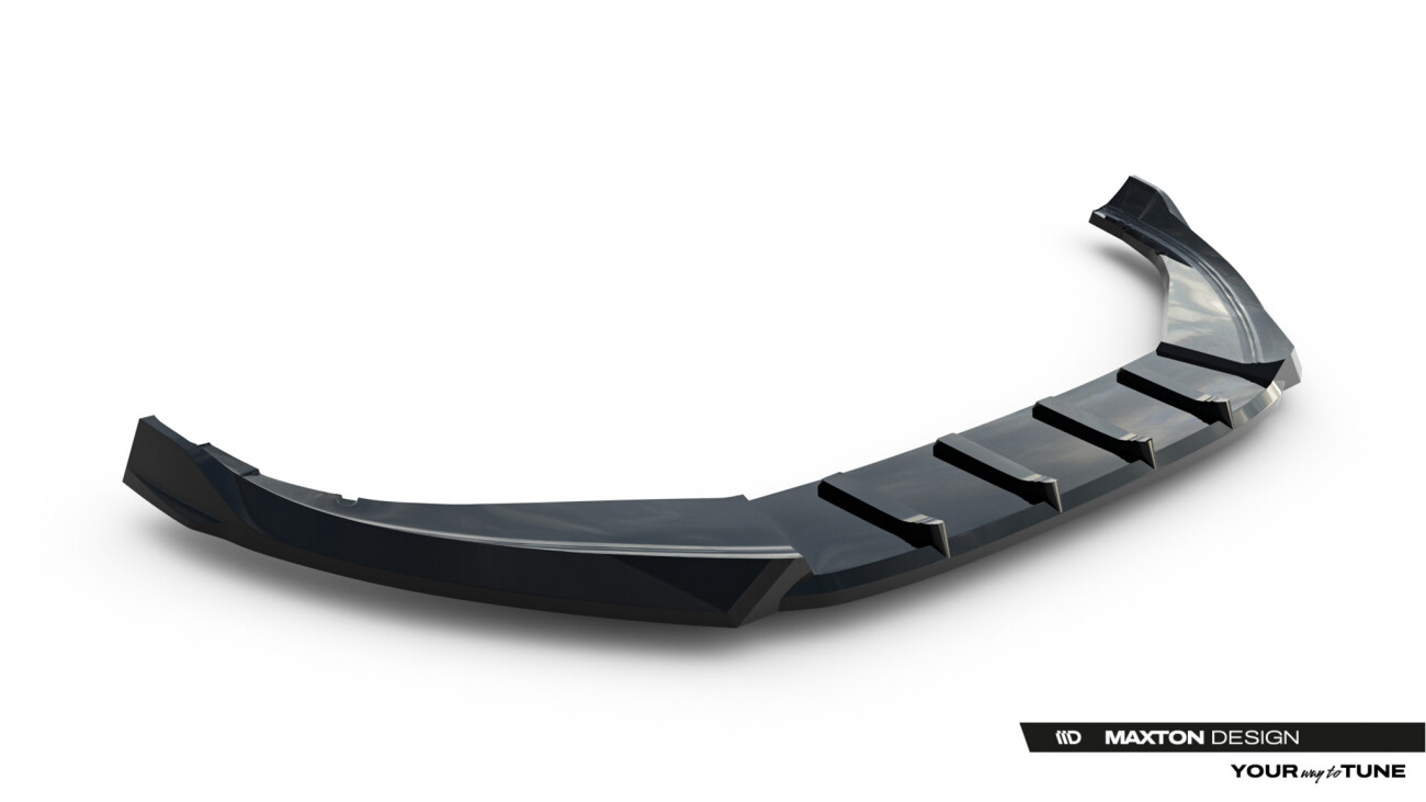 Frontlippe V.2 passend für VW Tayron R-Line Mk1 schwarz Hochglanz