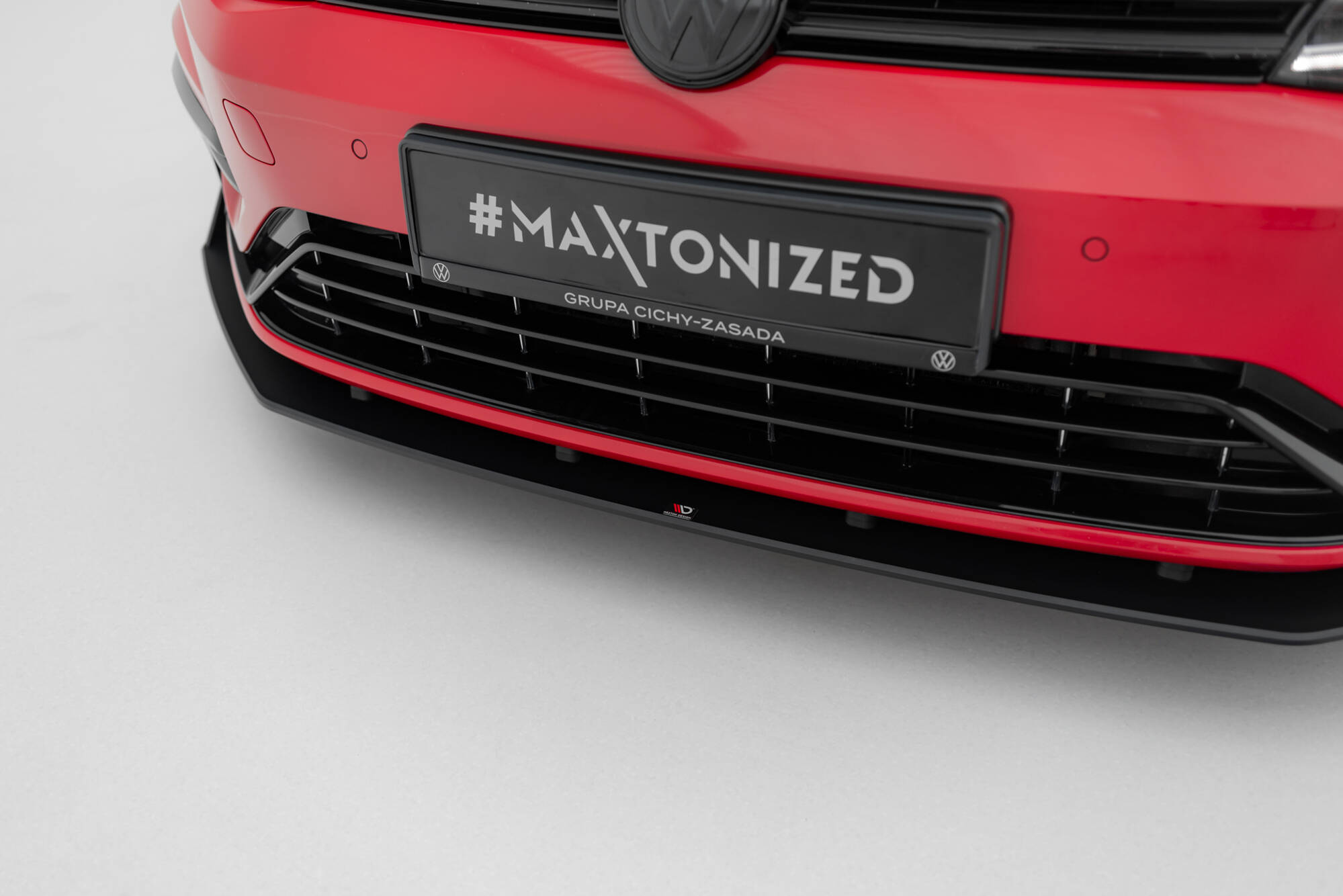 Street Pro Spoilerlippe Front Ansatz V.2 passend für VW Golf R / R-Line Mk7 FL