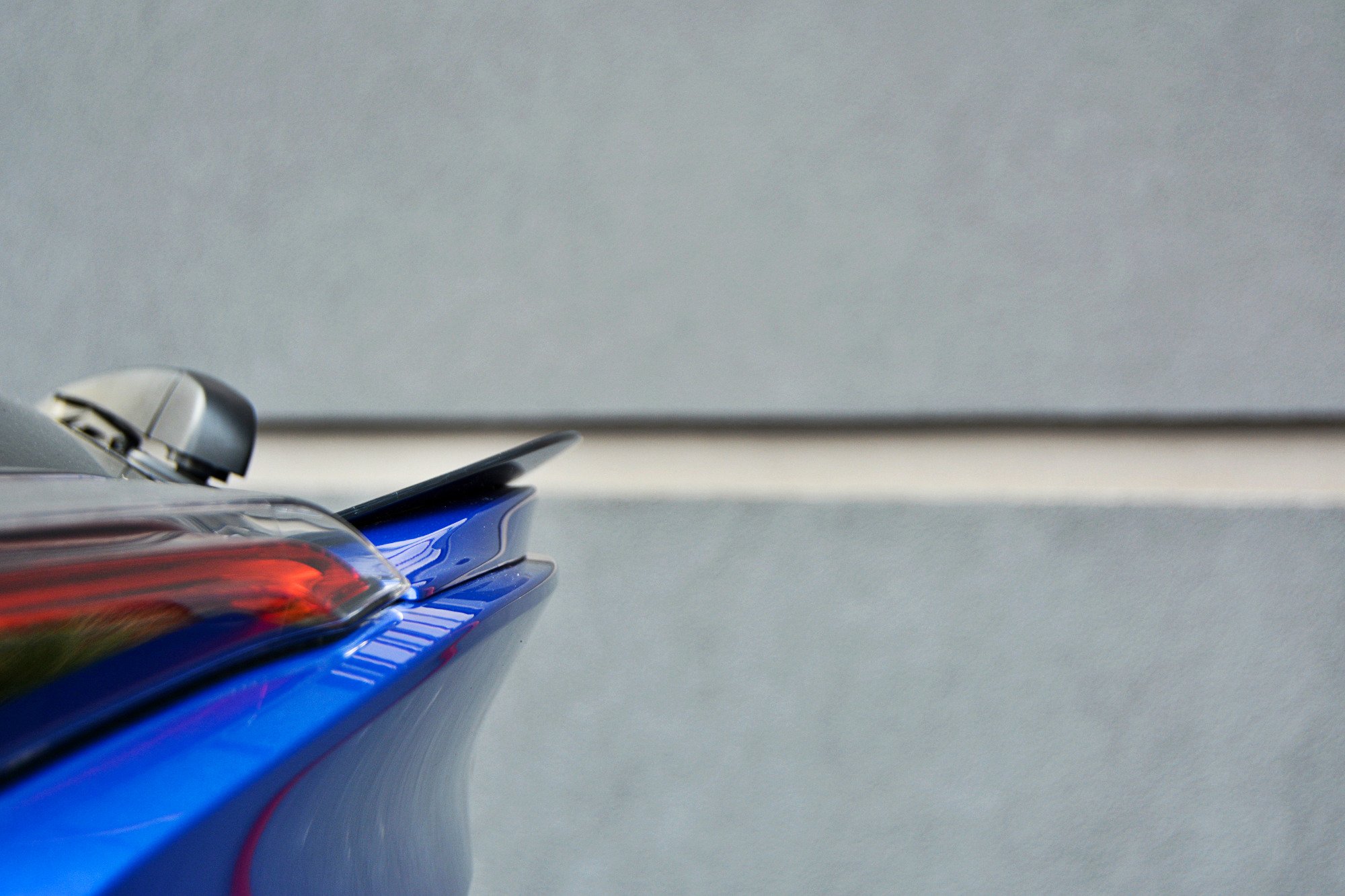 Spoiler CAP für TOYOTA C-HR schwarz Hochglanz