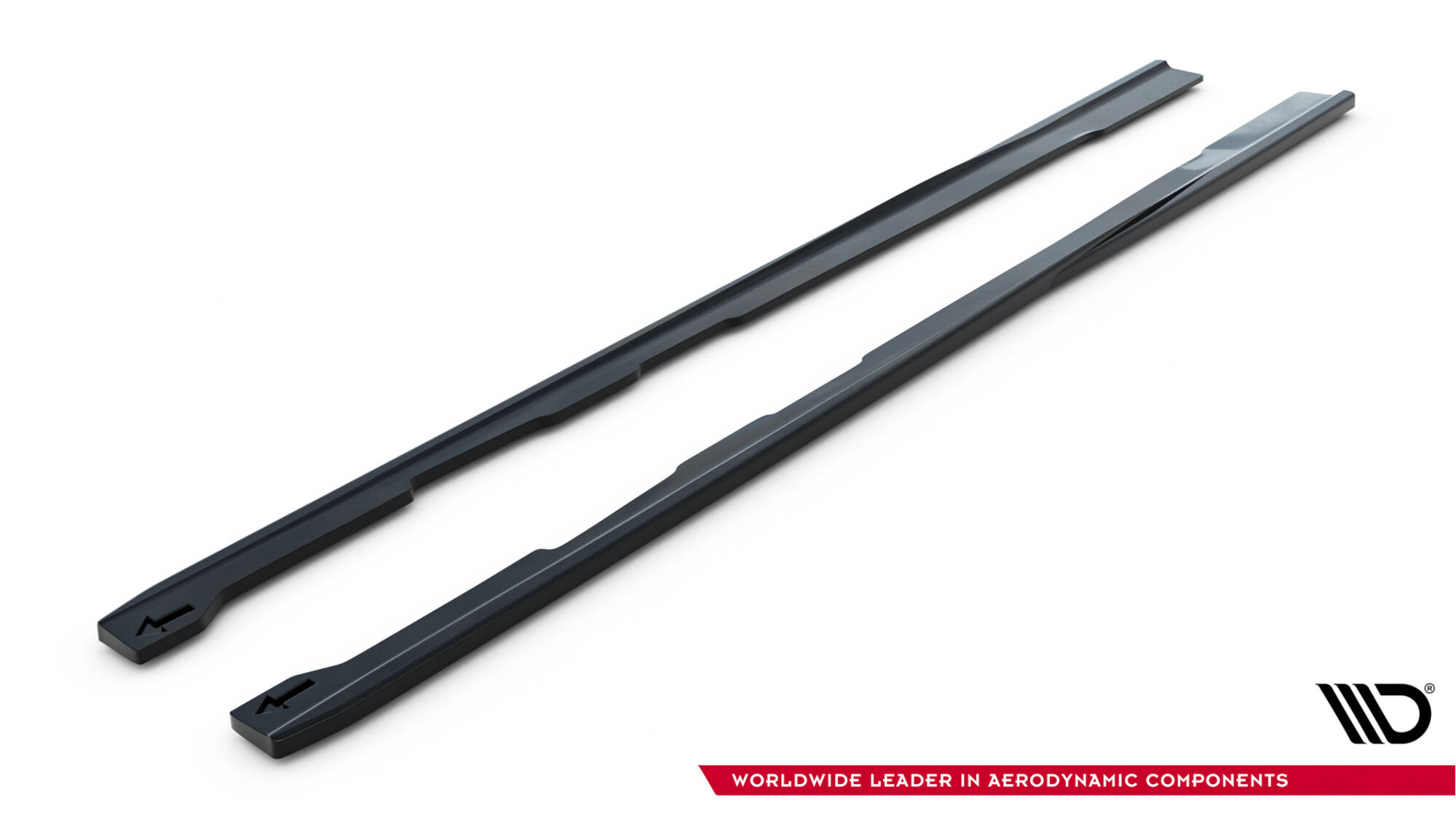 Street+ Seitenschweller Leisten V.2 passend für Audi RS6 C7 / C7 FL schwarz Hochglanz