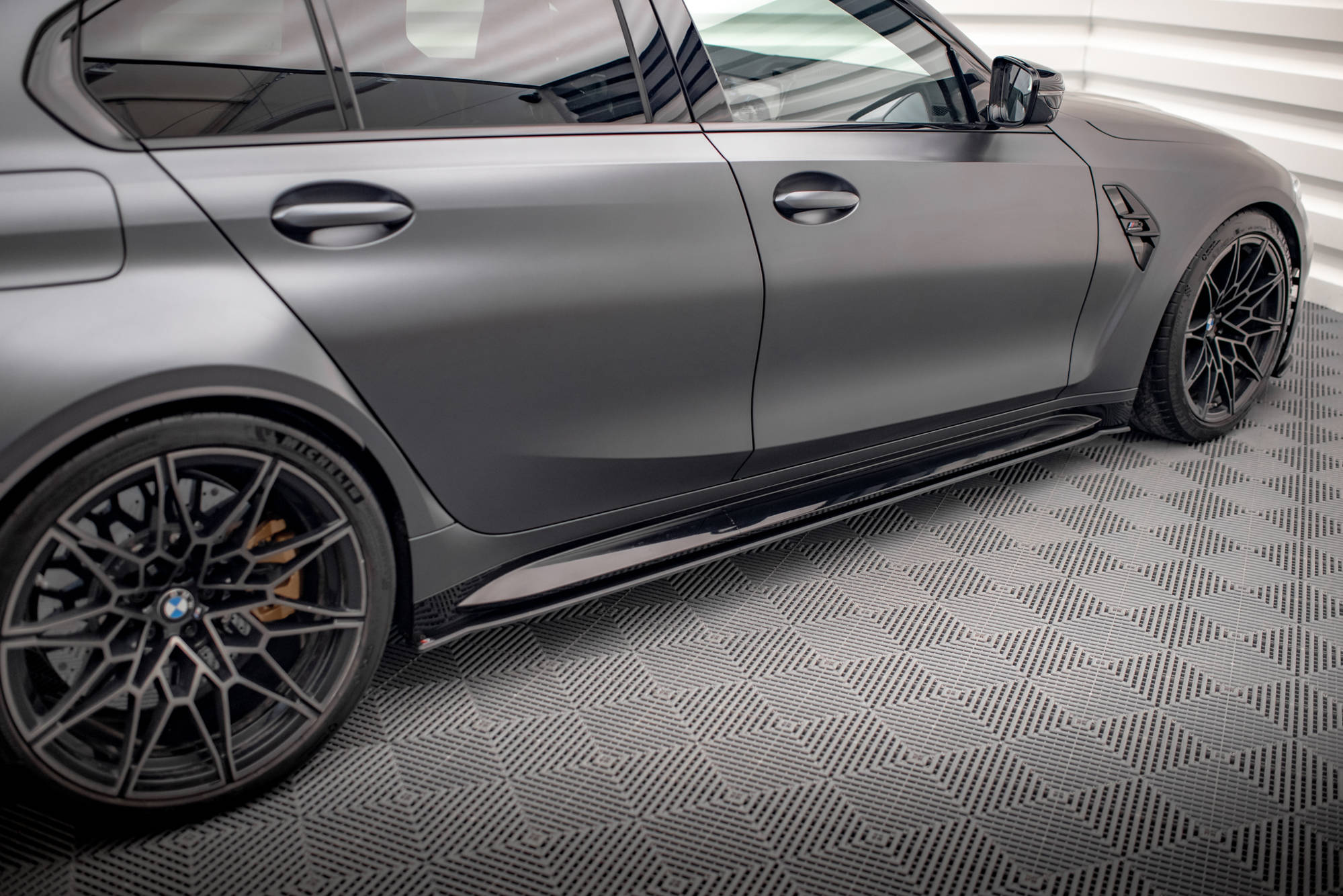 Street Pro Seitenschweller Leisten passend für BMW M3 Limousine / Touring G80 / G81