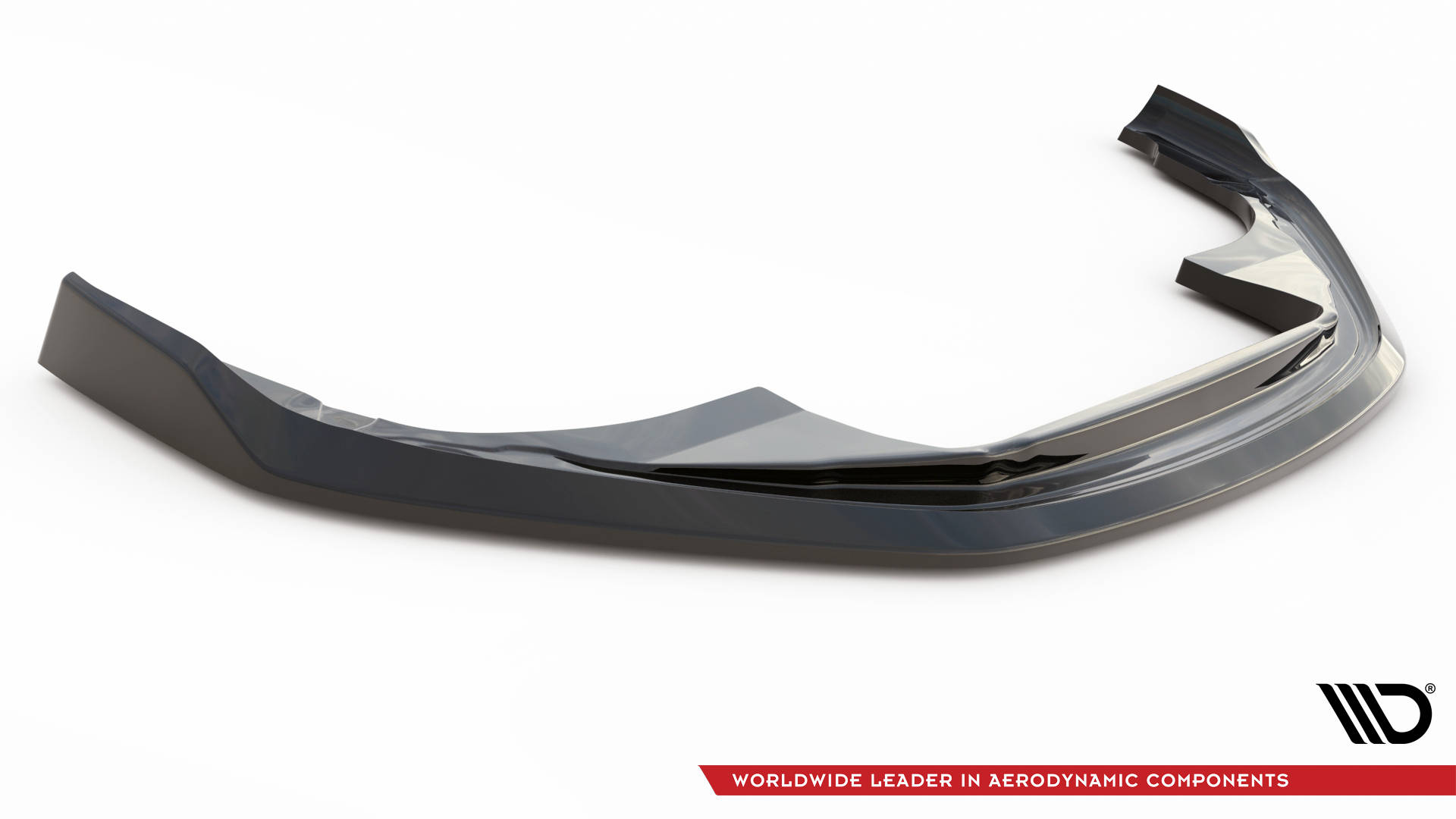 Street+ Spoilerlippe Front Ansatz V.2 passend für Porsche 911 Carrera Aero / Carrera GTS 992 schwarz Hochglanz
