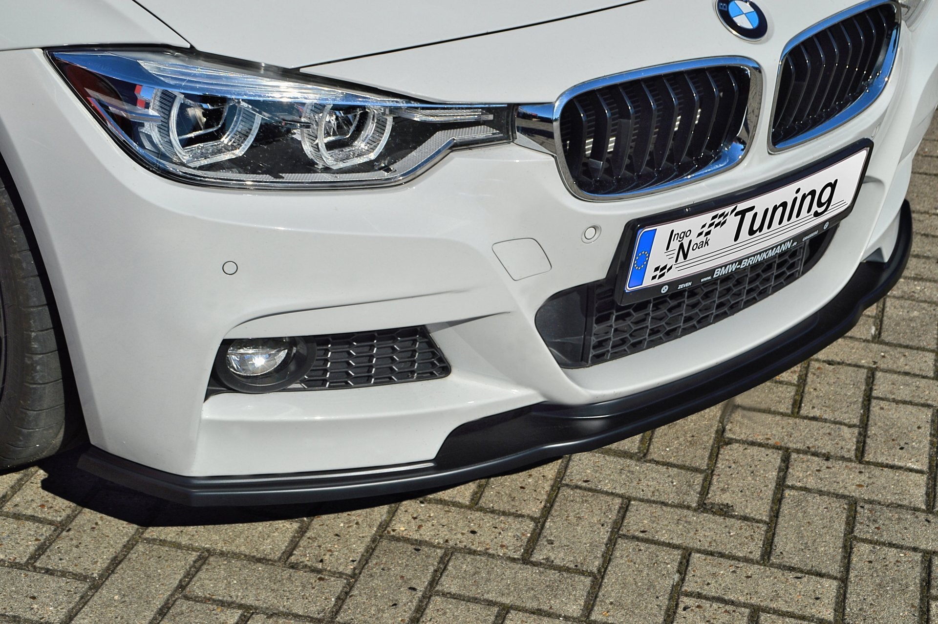 CUP Frontspoilerlippe für BMW 3er F30 F31 mit M-Paket ab Bj. 2011- Carbon Optik
