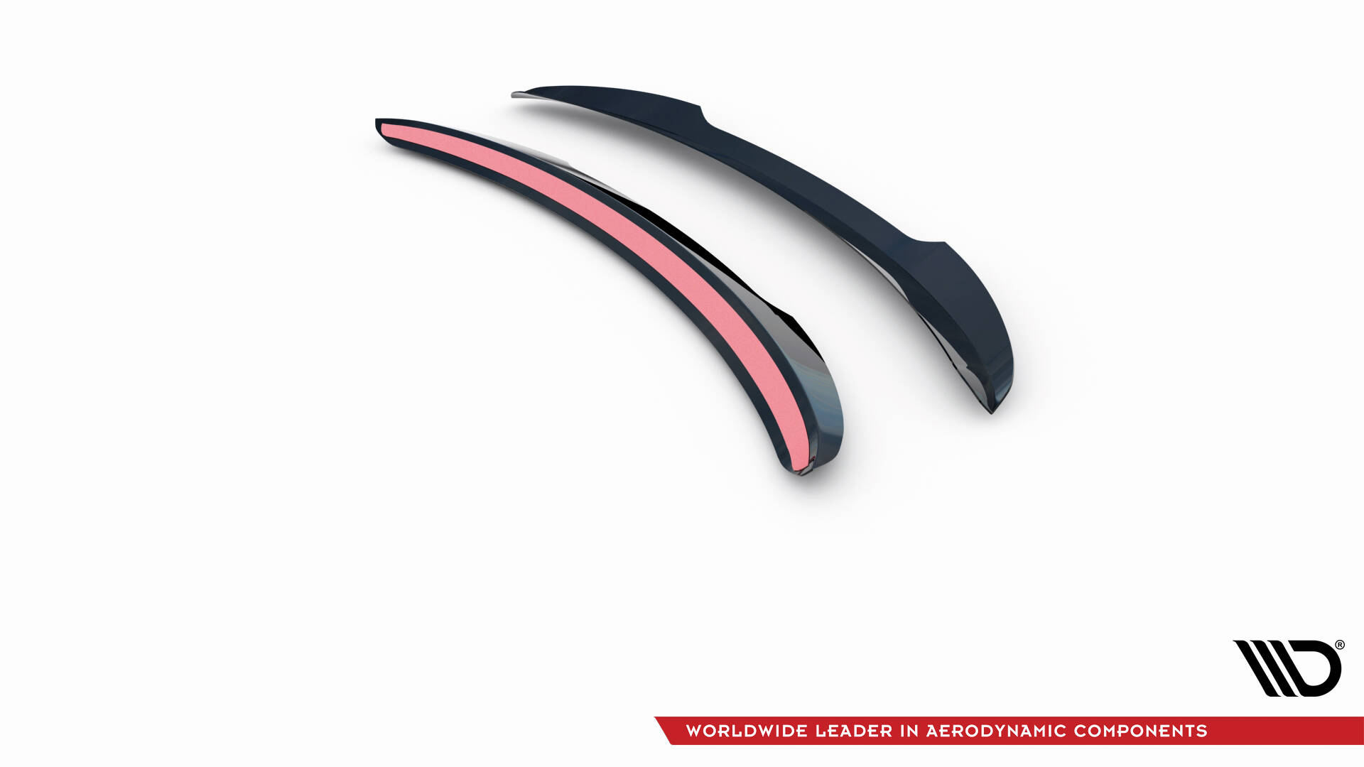 Spoiler CAP für Mercedes-Benz CLA Shooting Brake AMG-Line X118 schwarz Hochglanz