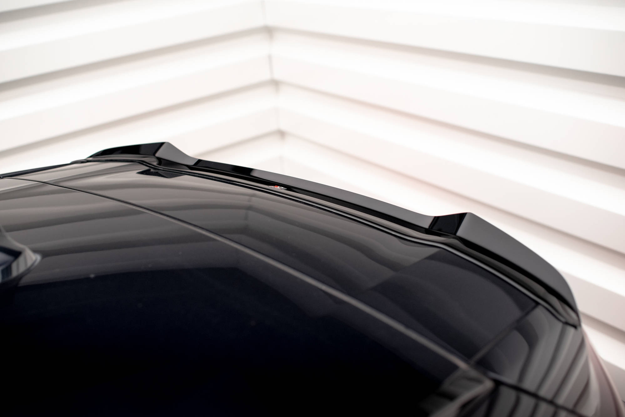 Spoiler CAP für BMW X3 M40d / M40i / M-Paket G01 / iX3 G08 Facelift schwarz Hochglanz