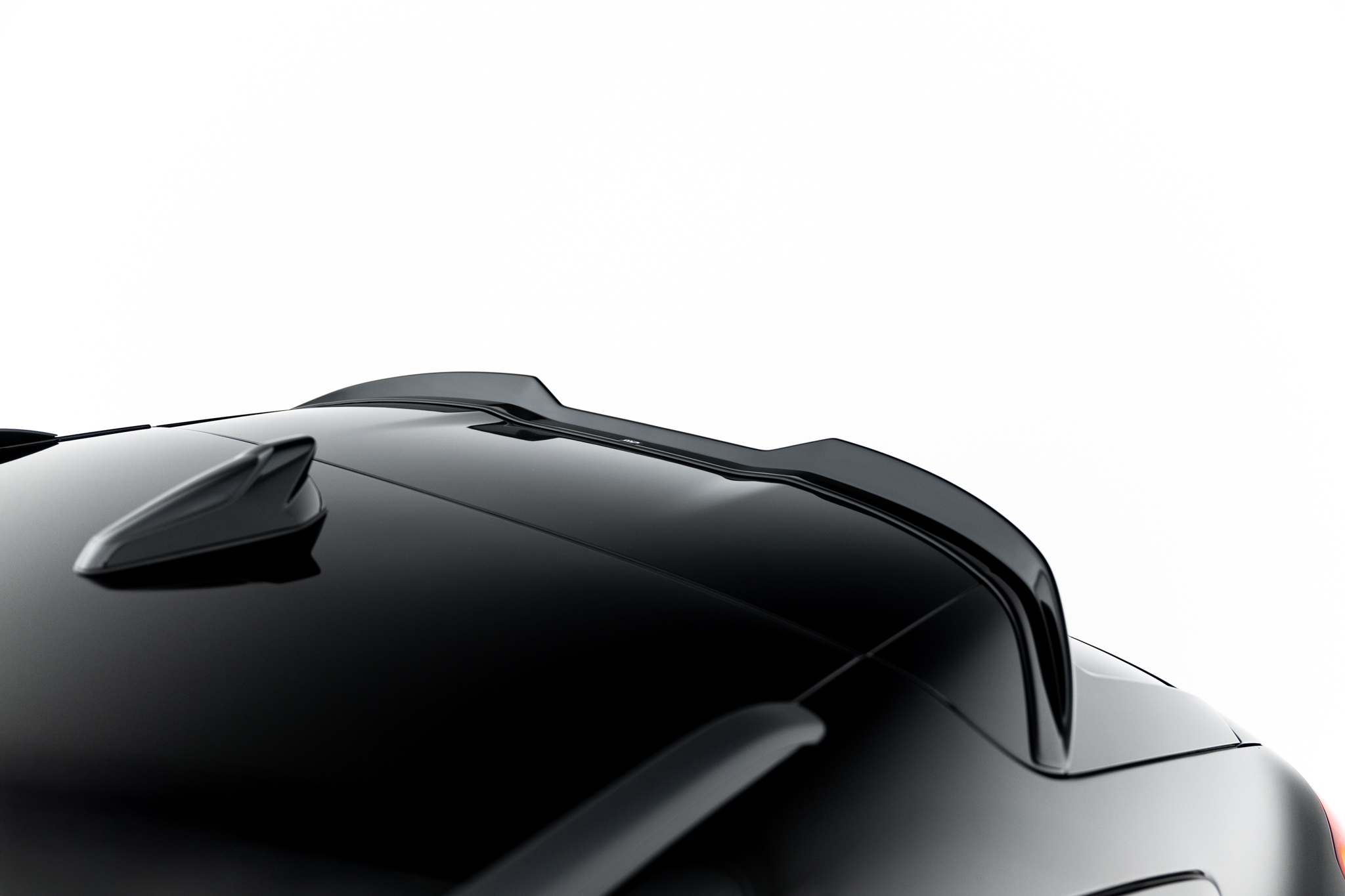 Heck Spoiler Aufsatz Abrisskante passend für Audi A6 S-Line Avant C9 schwarz Hochglanz