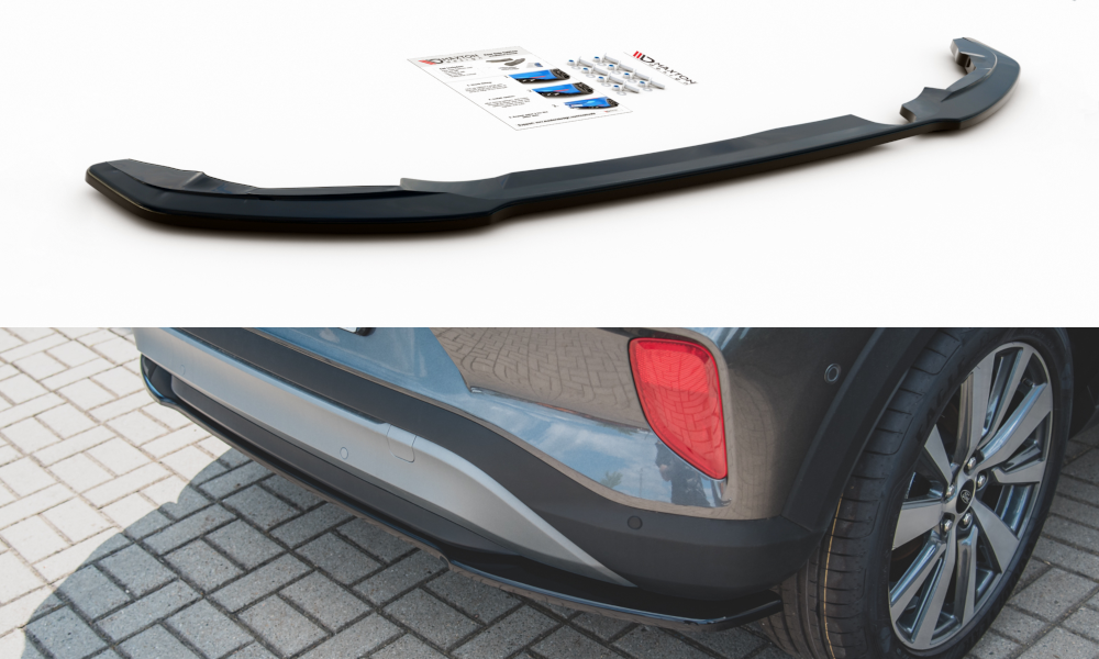 Heckansatz Ford Puma Mk1 schwarz Hochglanz