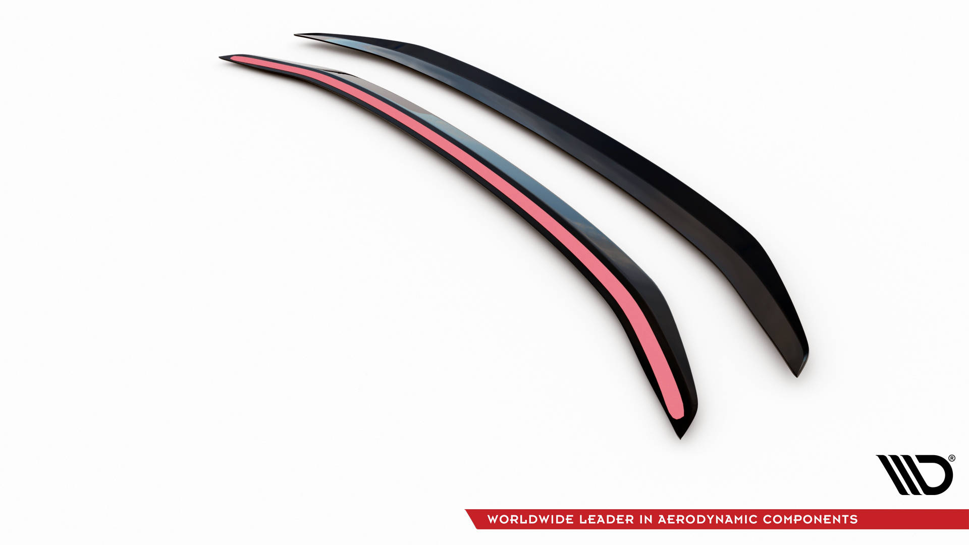 Heck Spoiler Aufsatz Abrisskante passend für Ford Mustang Mk5 FL schwarz Hochglanz