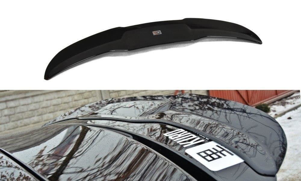 Spoiler CAP für Seat Leon MS Design Mk2 schwarz Hochglanz