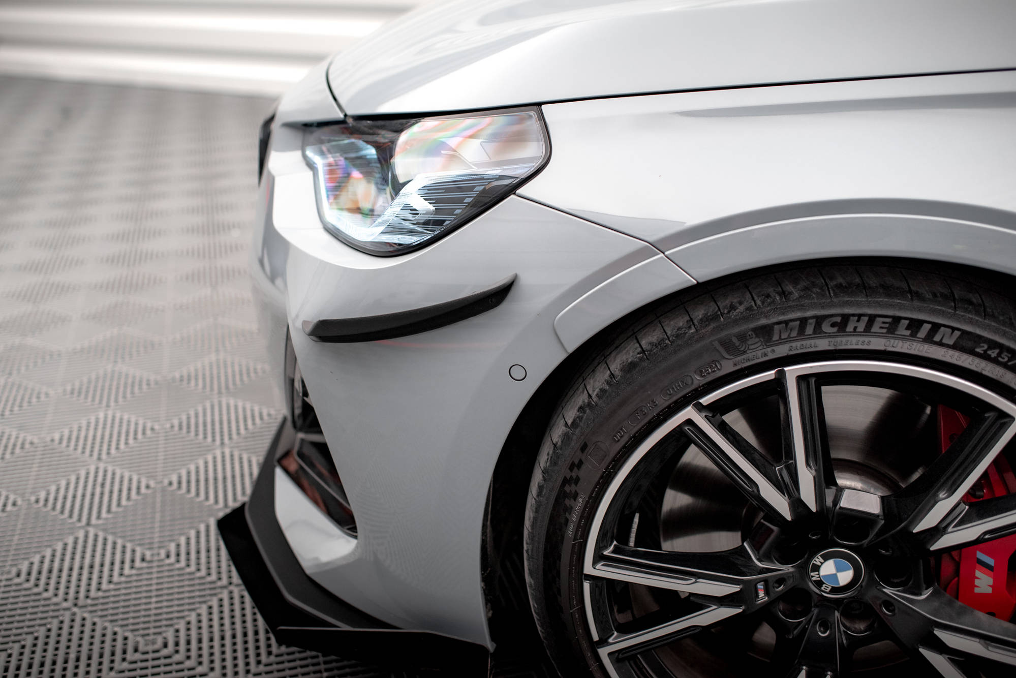 Stoßstangen Flaps Wings vorne Canards passend für BMW 2 Coupe M-Paket / M240i G42