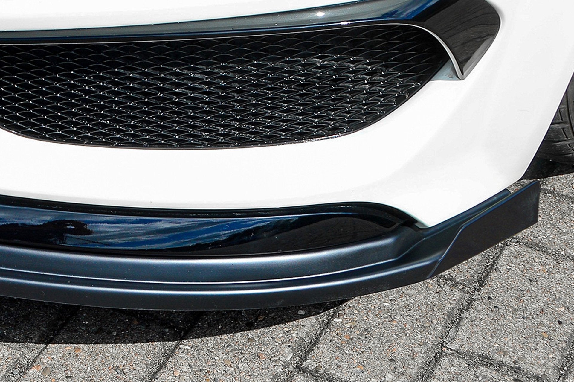 Cuplippe Spoilerlippe mit Wing ABS Mercedes CLA AMG-Line C117 Carbon Optik