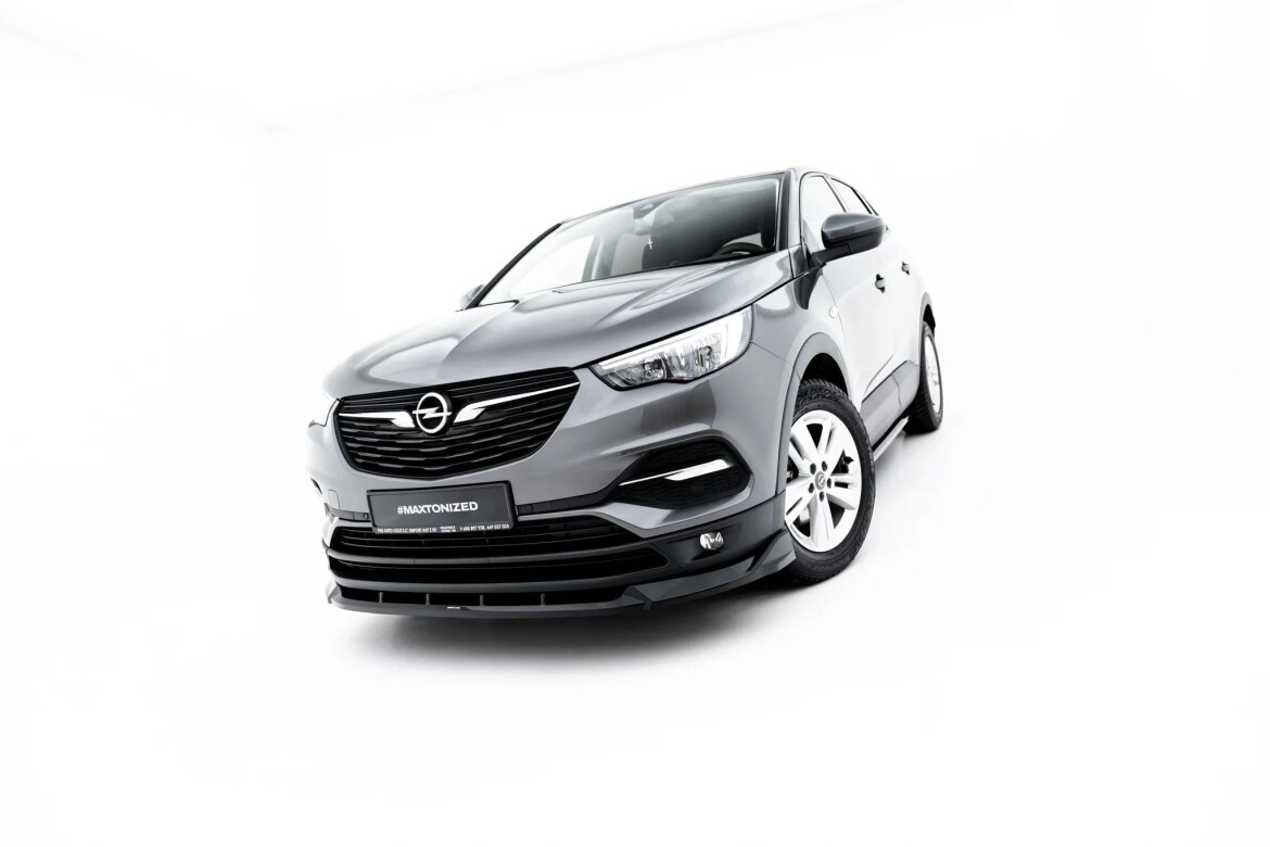 Frontlippe passend für Opel Grandland Mk1 schwarz Hochglanz