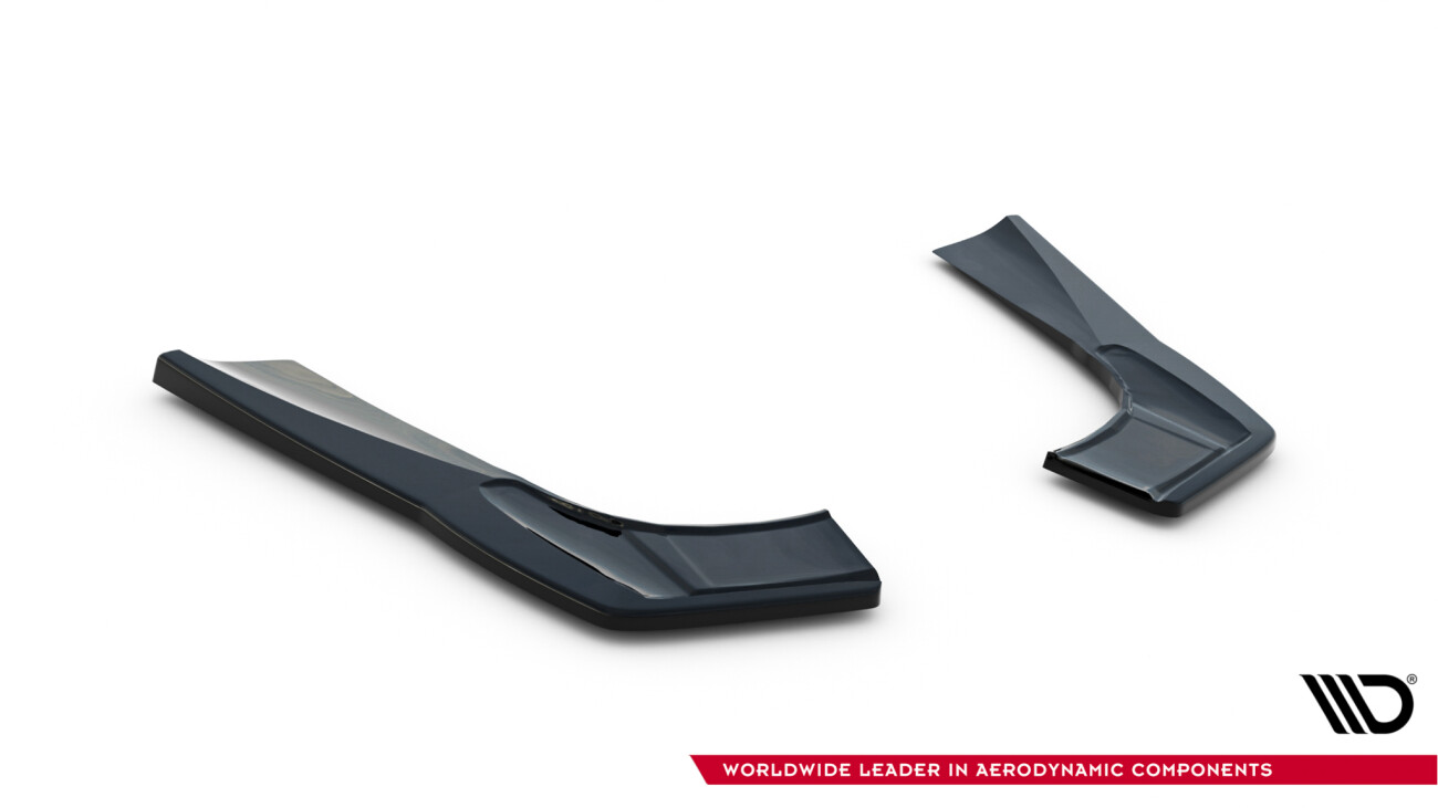 Diffusor Flaps passend für Mercedes-AMG CLA 45 Aero C118 Facelift schwarz Hochglanz