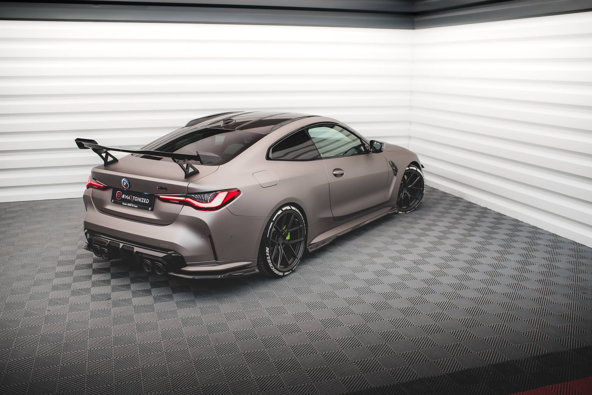 Carbon Fiber Dachschienen Spoiler passend für BMW M4 G82 / G82 FL