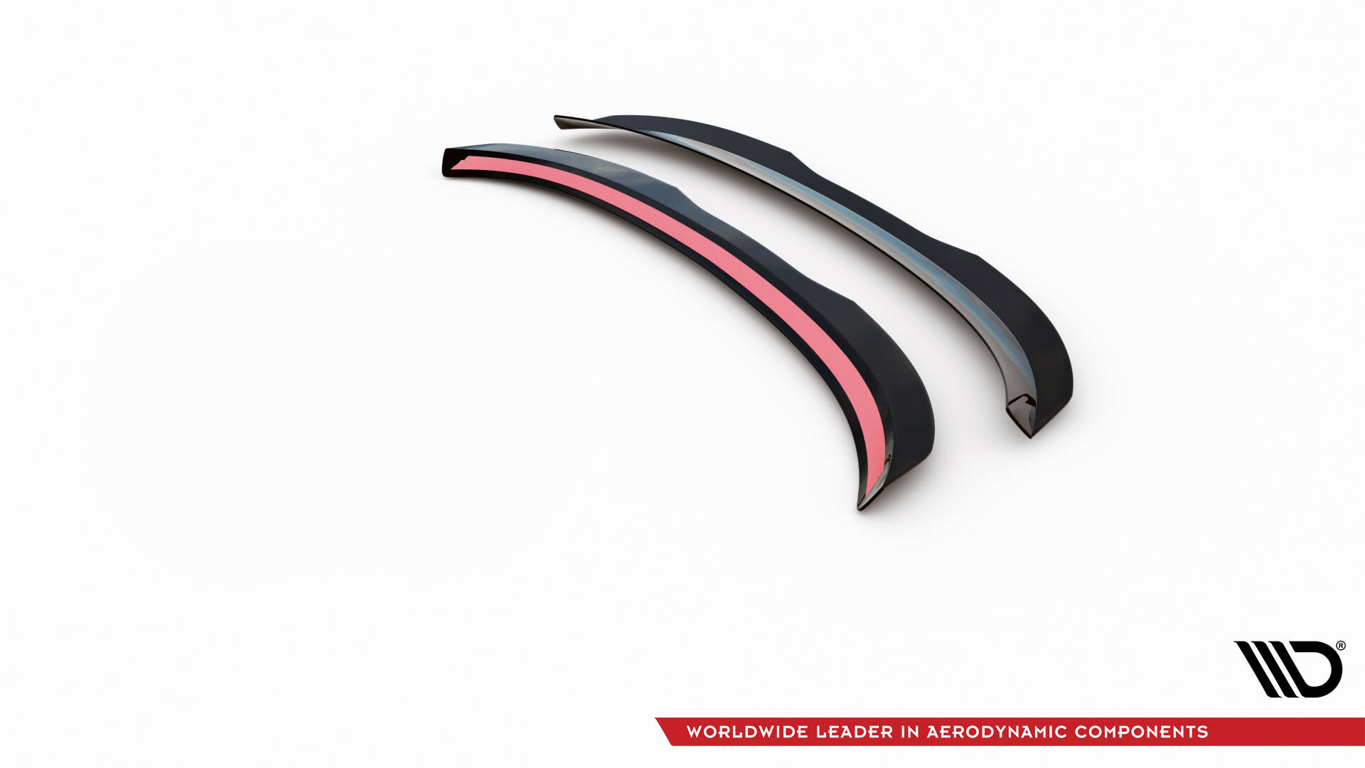 Spoiler CAP für VW SCIROCCO R schwarz Hochglanz