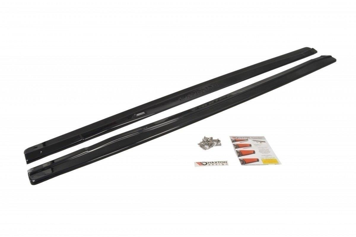 Street+ Seitenschweller Leisten passend für Ford Mondeo Mk3 ST220 schwarz Hochglanz