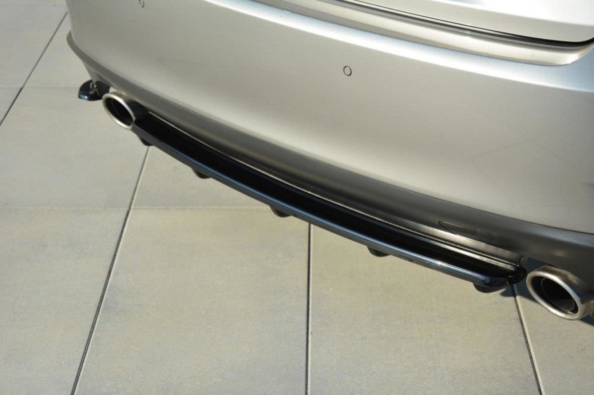 Mittlerer Diffusor Heck Ansatz für Lexus IS Mk3 T DTM LOOK Carbon Look