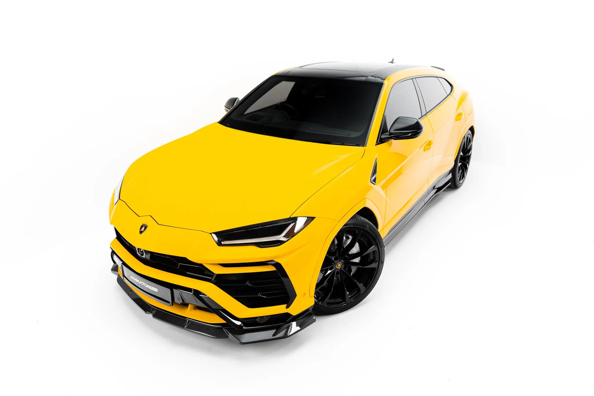 Prepreg Carbon Fiber Street+ Spoilerlippe Front Ansatz passend für Lamborghini Urus Mk 1