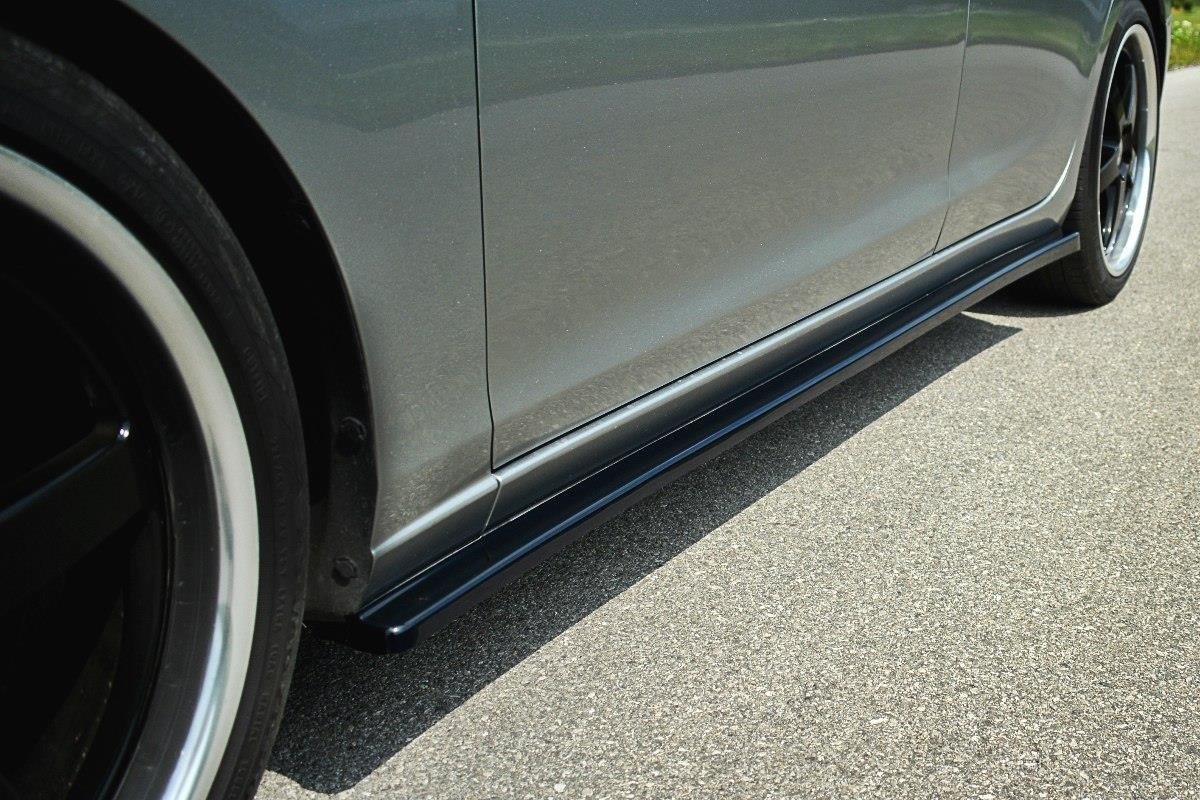 Seitenschweller Ansatz für V.1 für Mazda 6 Kombi GJ Mk3 schwarz Hochglanz
