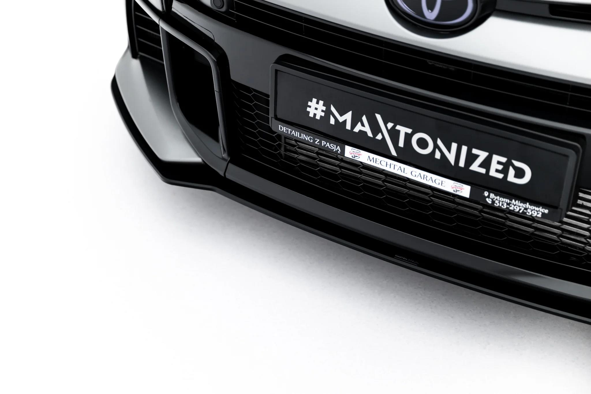 Frontlippe passend für Toyota GR Yaris Mk4 Facelift roter Kern