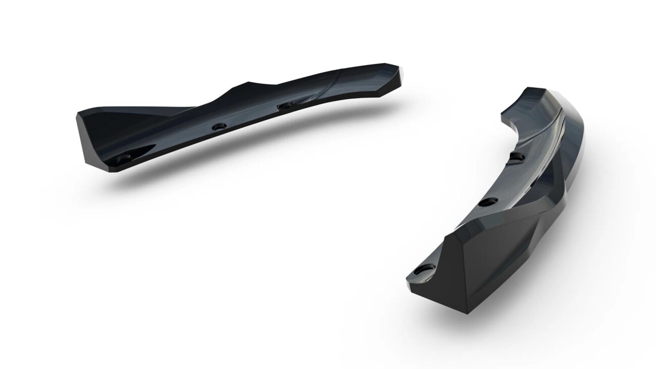Diffusor Flaps passend für BMW X3 G01 schwarz Hochglanz