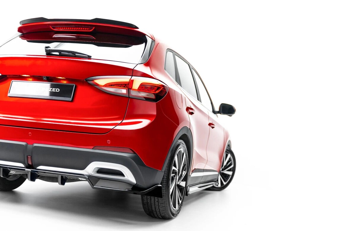 Diffusor RACE passend für MG ZS Mk2 schwarz Hochglanz