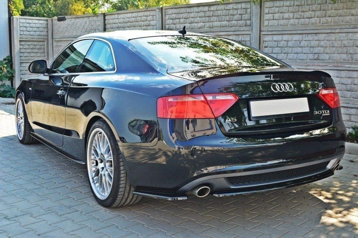 Heckansatz AUDI A5 S-LINE schwarz Hochglanz