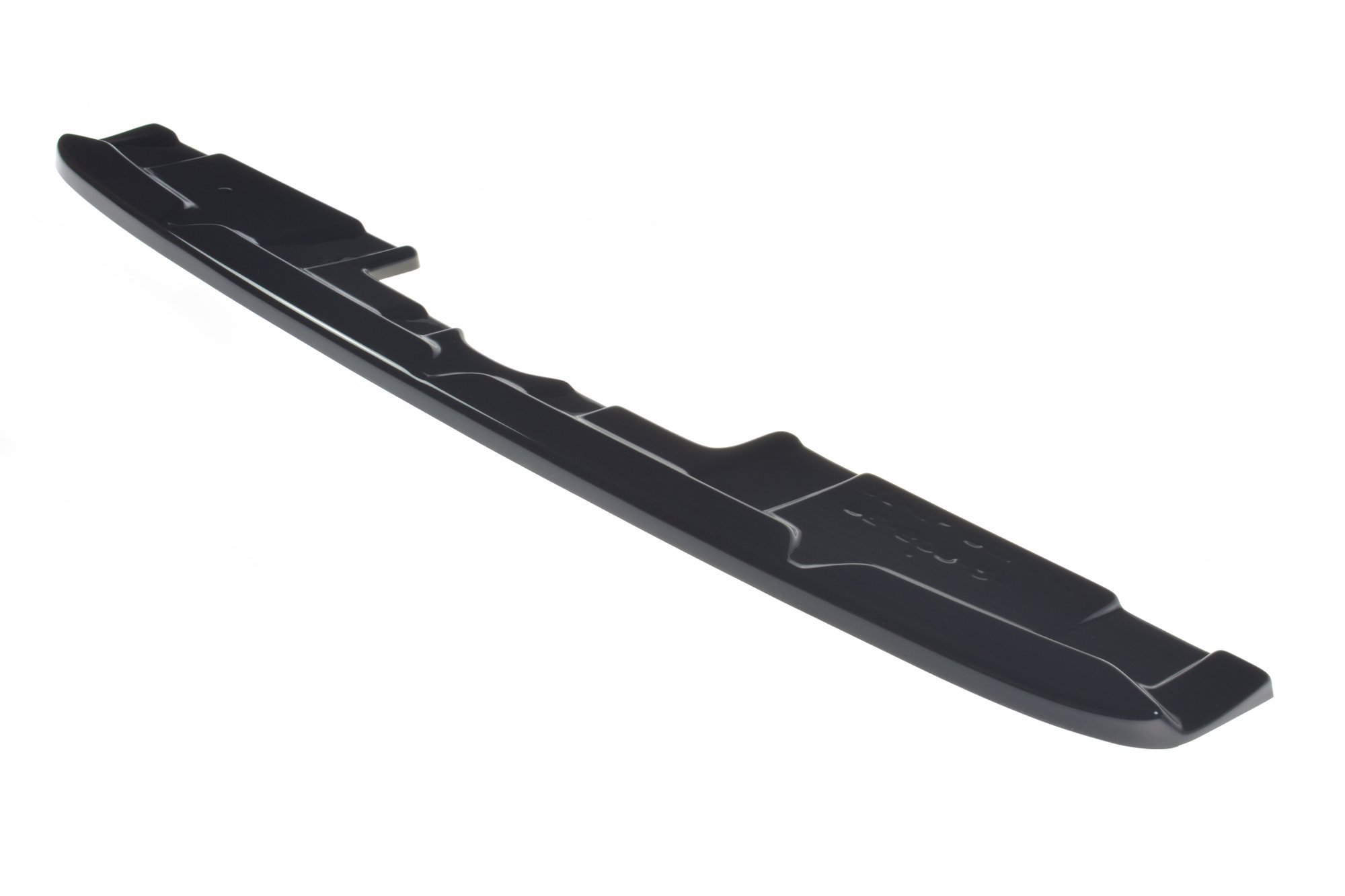 Heckansatz ohne vertikale balken Peugeot 508 Benzin Mk2 schwarz Hochglanz
