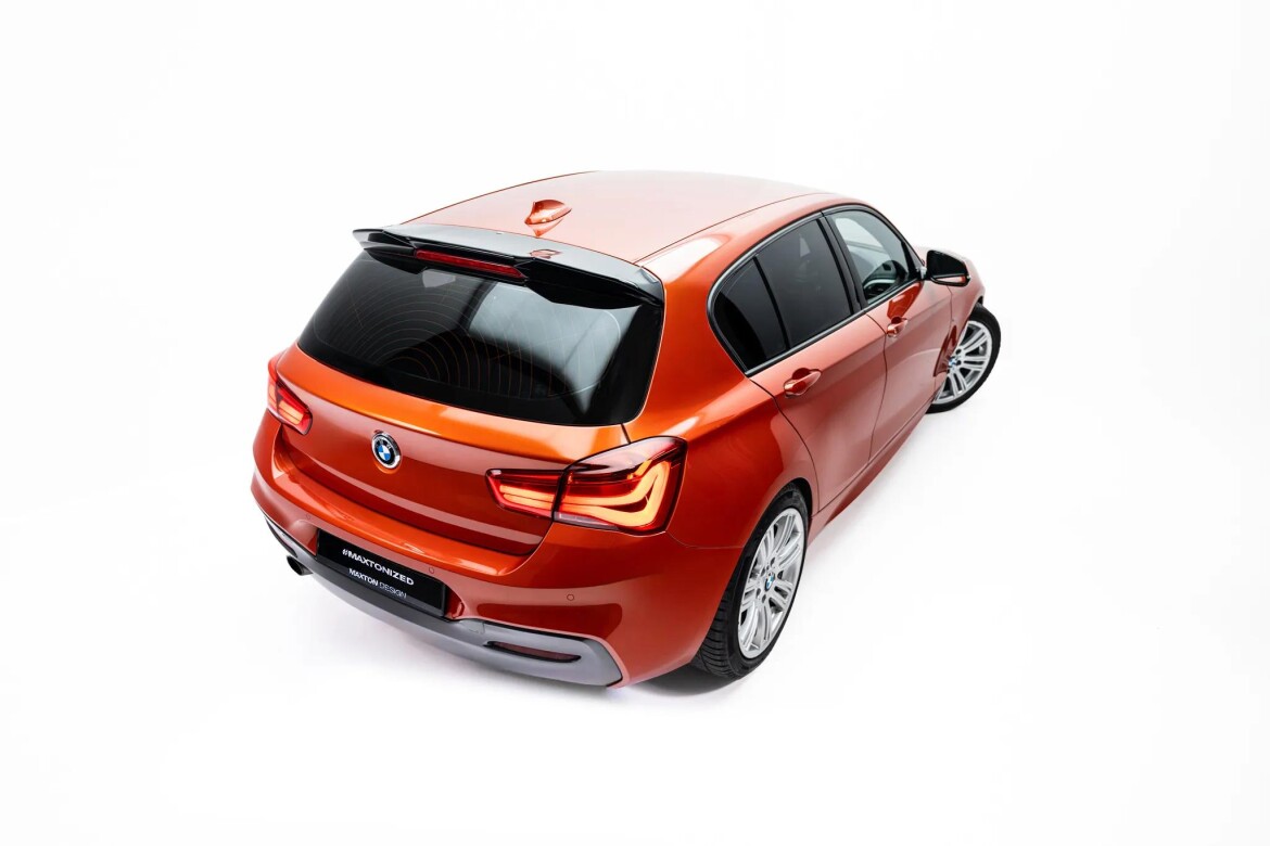 Heckspoiler Lippe 3D passend für BMW 1er M-Paket / M140i / Standard F20 schwarz Hochglanz