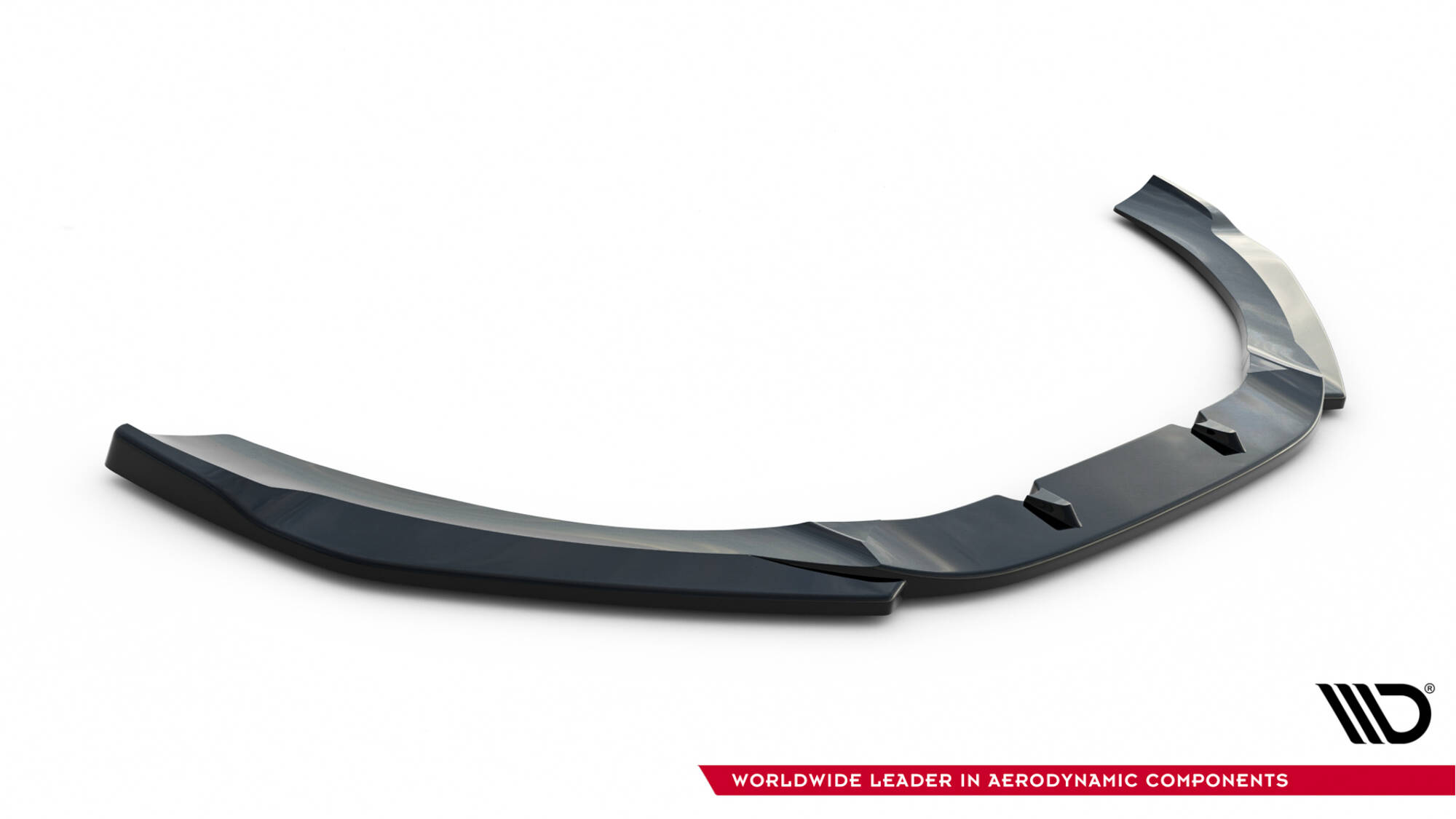 Street+ Spoilerlippe Front Ansatz V.3 passend für Audi RS6 C7 / C7 FL schwarz Hochglanz