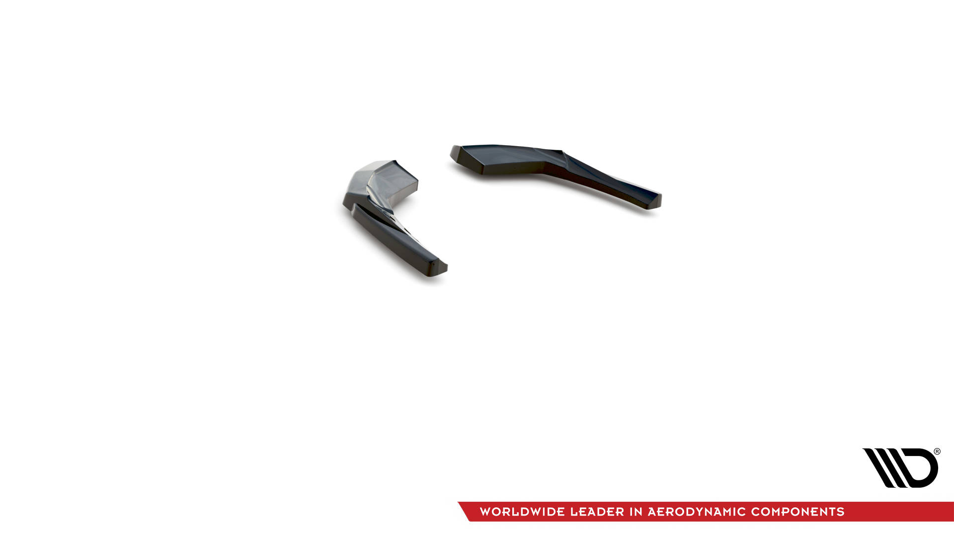 Street+ Heck Ansatz Flaps V.1 passend für Audi S3 Sportback 8V FL schwarz Hochglanz