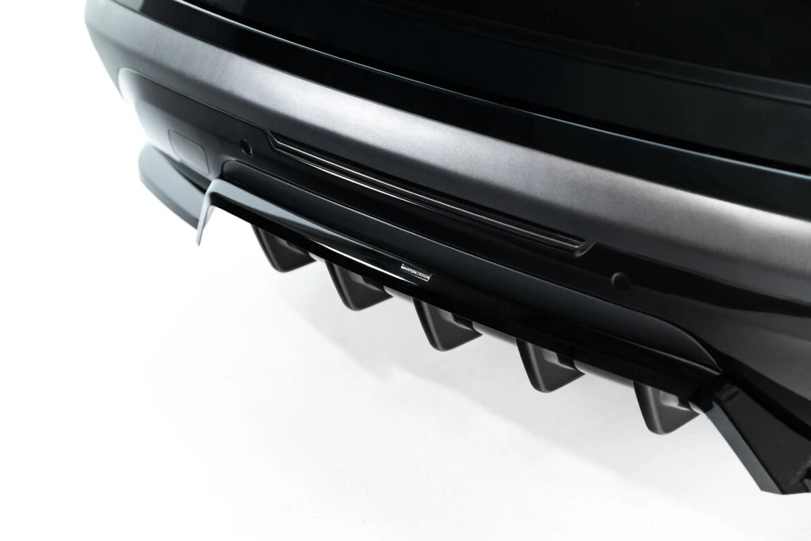 Diffusor RACE passend für Jaecoo 7 Hybrid Mk1 schwarz Hochglanz