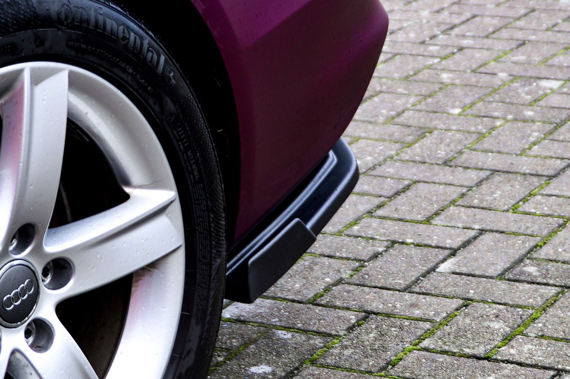 Heckansatz Seitenteile mit Wings für Audi A4 B8 mit S-Line +S4 Carbon Optik