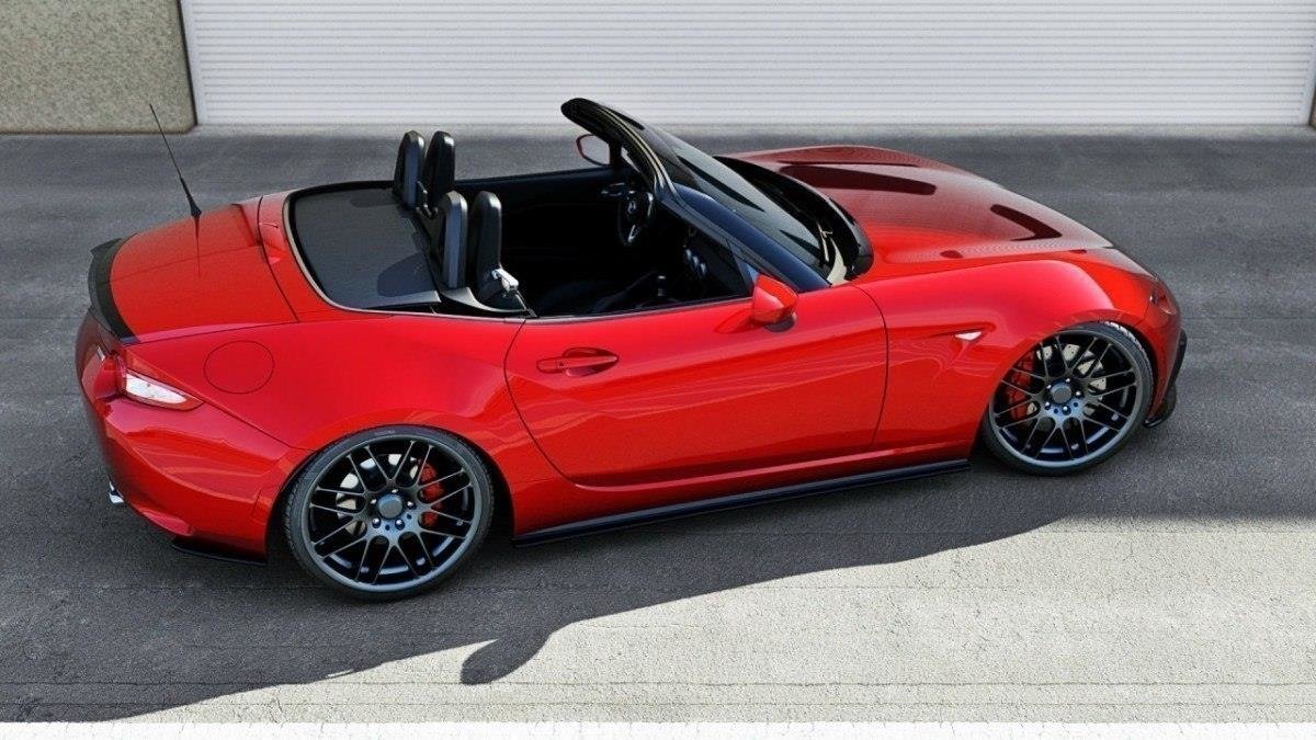 Spoiler CAP für Mazda MX-5 ND Mk4 schwarz Hochglanz