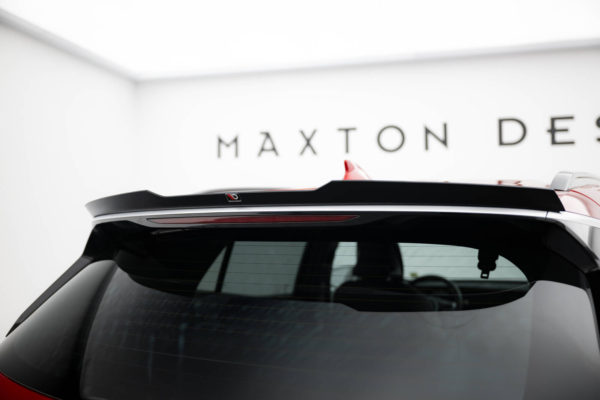 Heck Spoiler Aufsatz Abrisskante passend für Kia Sportage GT-Line Mk5 schwarz Hochglanz