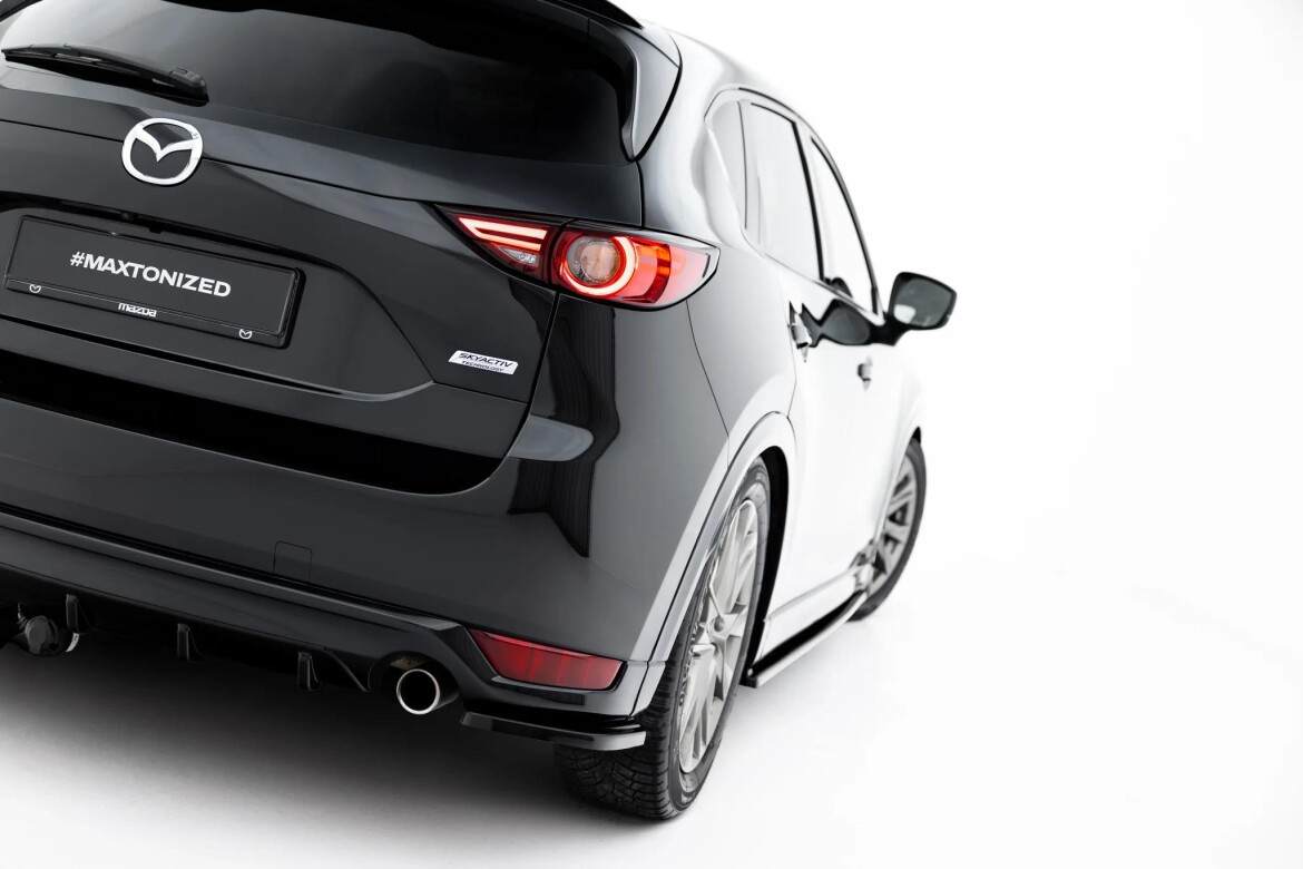 Diffusor Flaps passend für Mazda CX-5 Mk2 schwarz Hochglanz