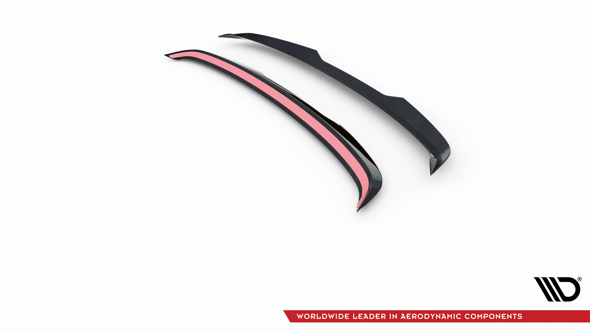 Heck Spoiler Aufsatz Abrisskante passend für Audi A3 Sportback 8Y schwarz Hochglanz