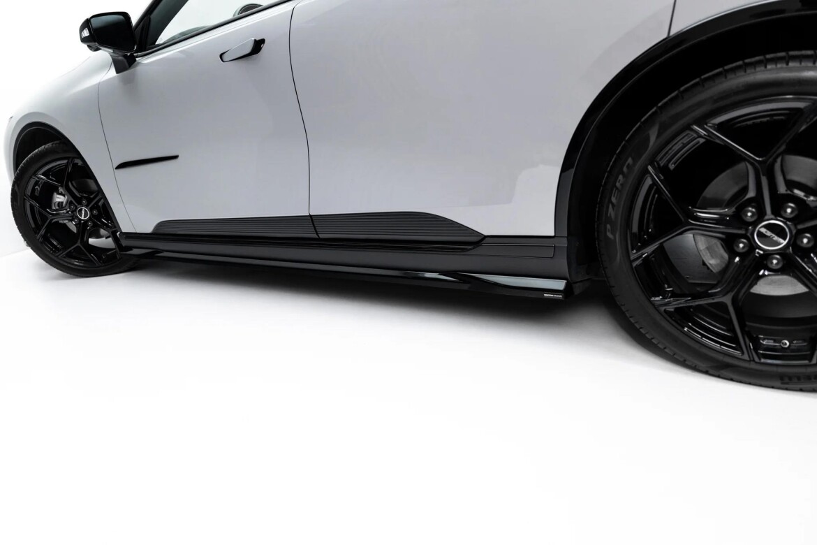 Seitenschweller Ansatz (Paar) passend für Mazda 6e Mk1 schwarz Hochglanz