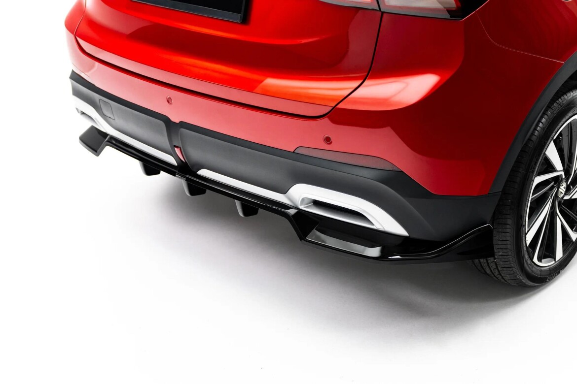 Diffusor RACE passend für MG ZS Mk2 schwarz Hochglanz