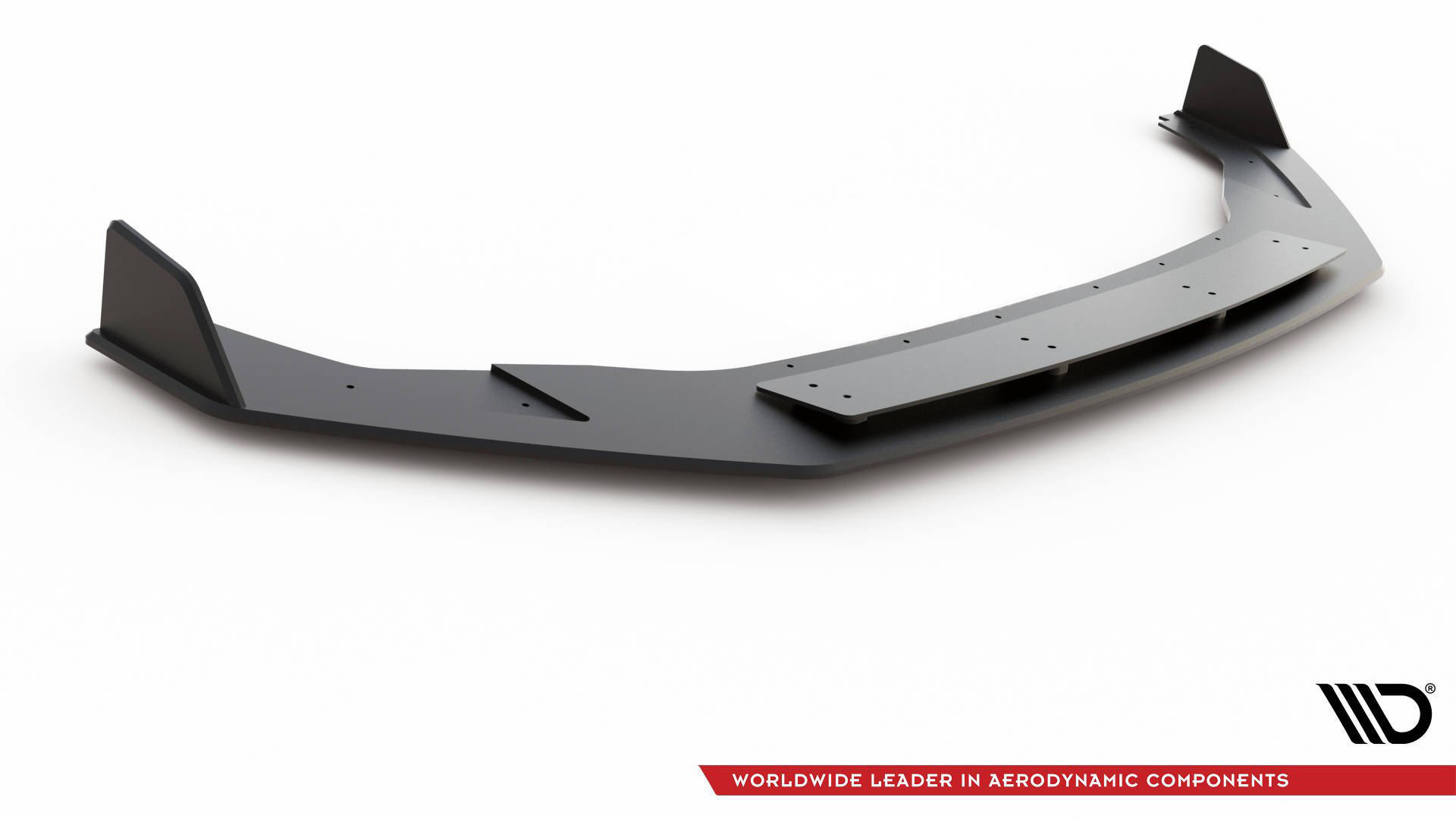 Street Pro Spoilerlippe Front Ansatz V.2 passend für VW Golf 7 R FL rot